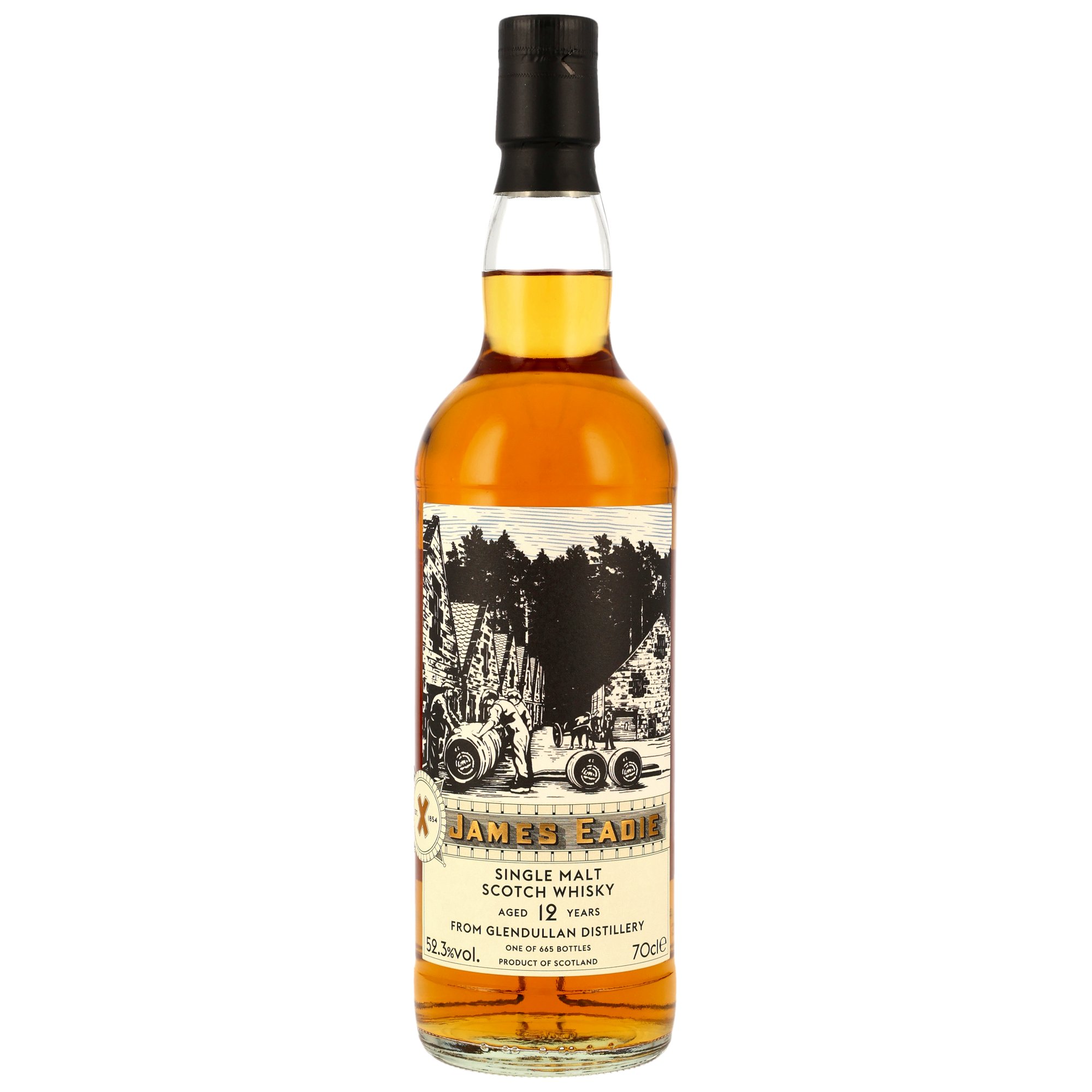 Glendullan 2013/2025 - 12 y.o. - 1st Fill Bourbon HHD - James Eadie