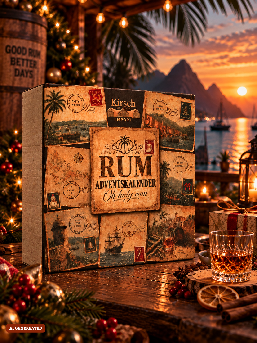Adventskalender - RUM 24 x 0,02l | 5 VE pro Karton (2026)