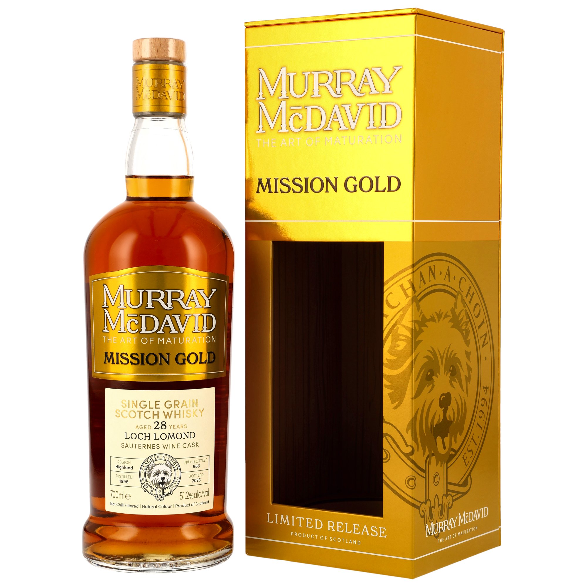 Loch Lomond 1996/2025 - 28 y.o. - Sauternes Cask Finish - Murray McDavid