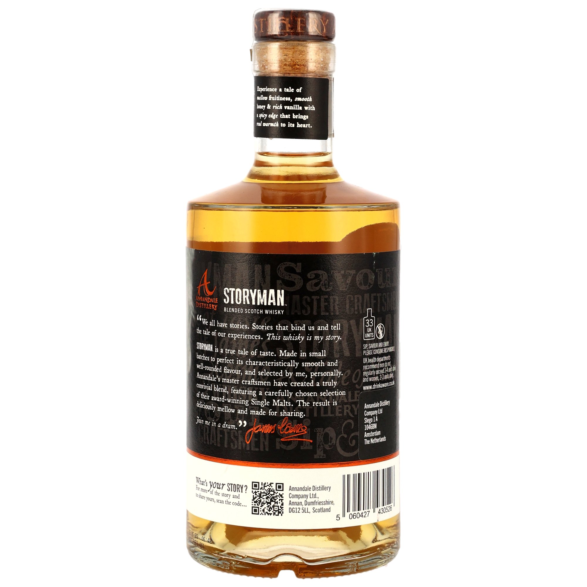 Annandale Storyman 2nd Edition Blended Scotch Whisky