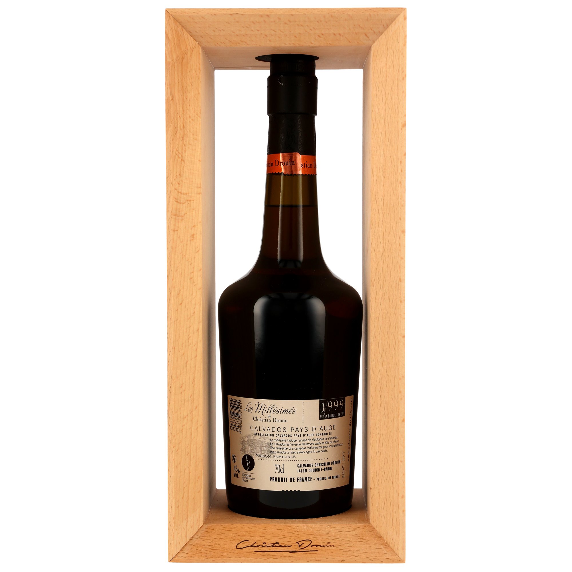 Christian Drouin Millésime 1999/2024 Calvados Pays d'Auge