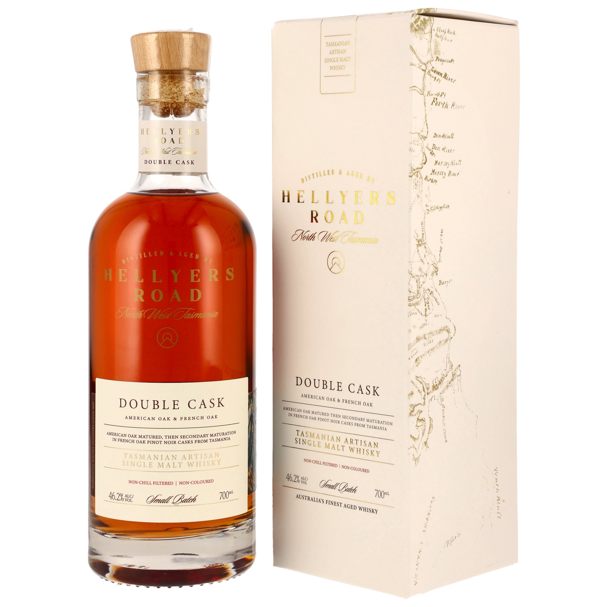 Hellyers Road Double Cask in GP