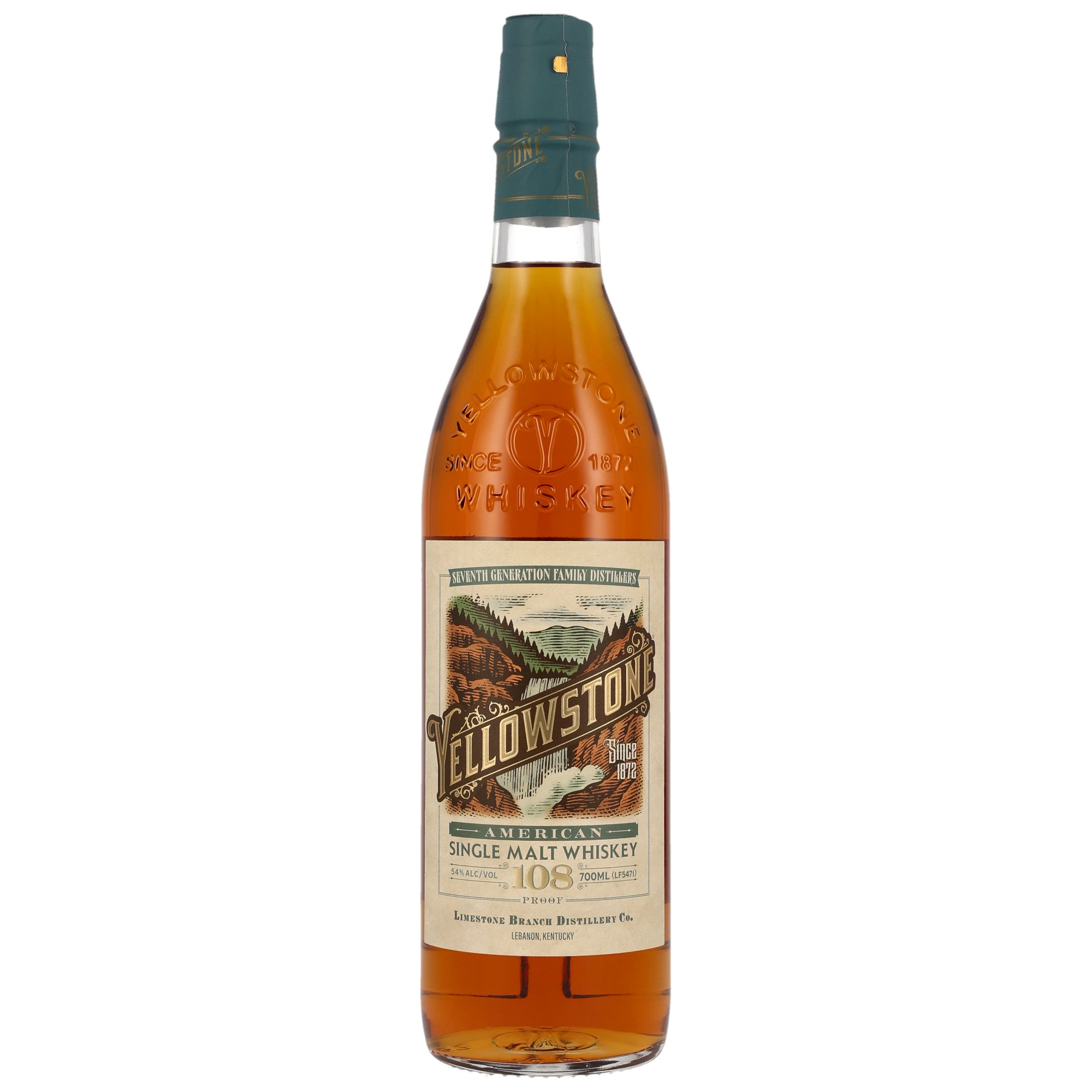 Yellowstone Single Malt Whiskey 108 proof