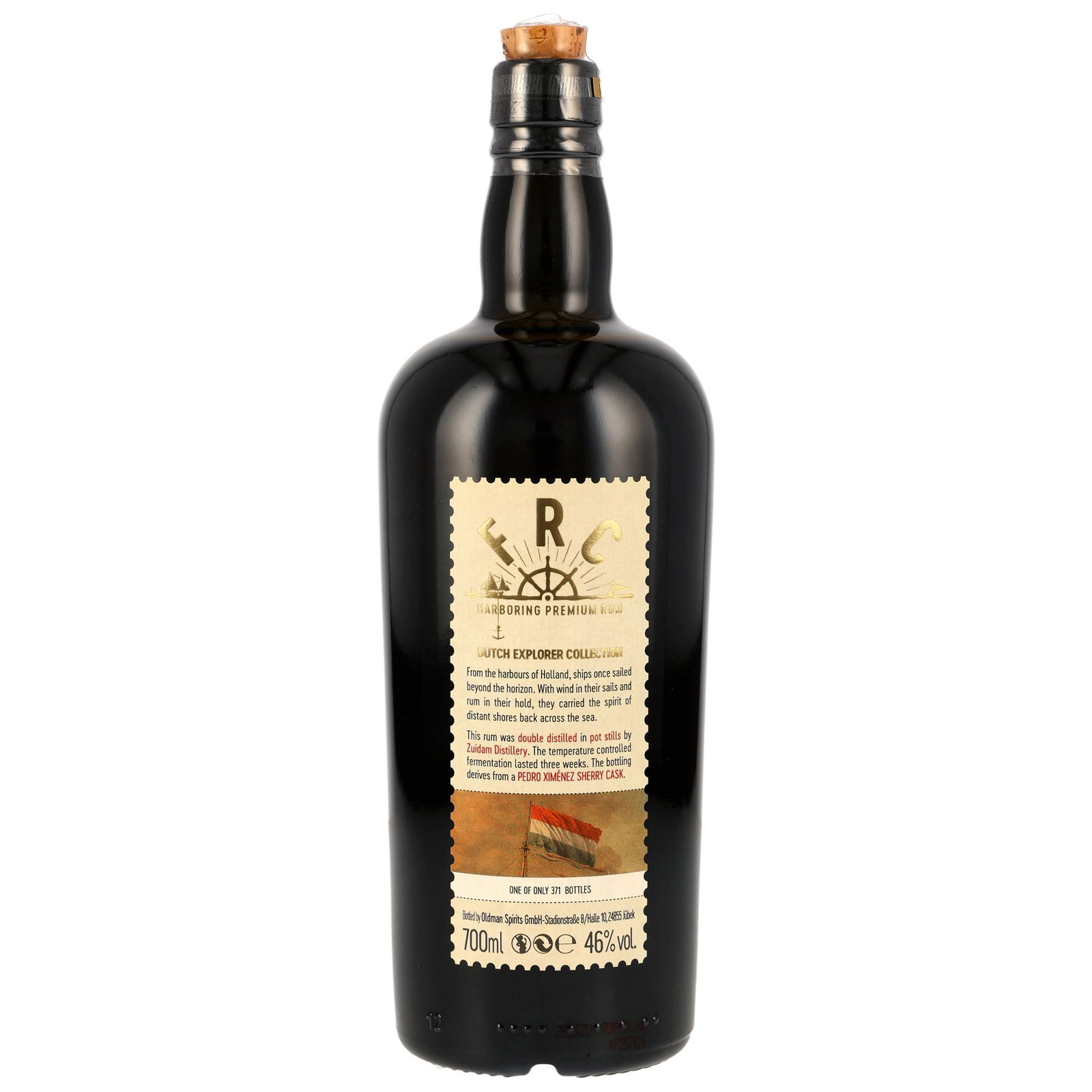 FRC - Zuidam Rum - 6 y.o. - Dutch Explorer Collection - PX Sherry