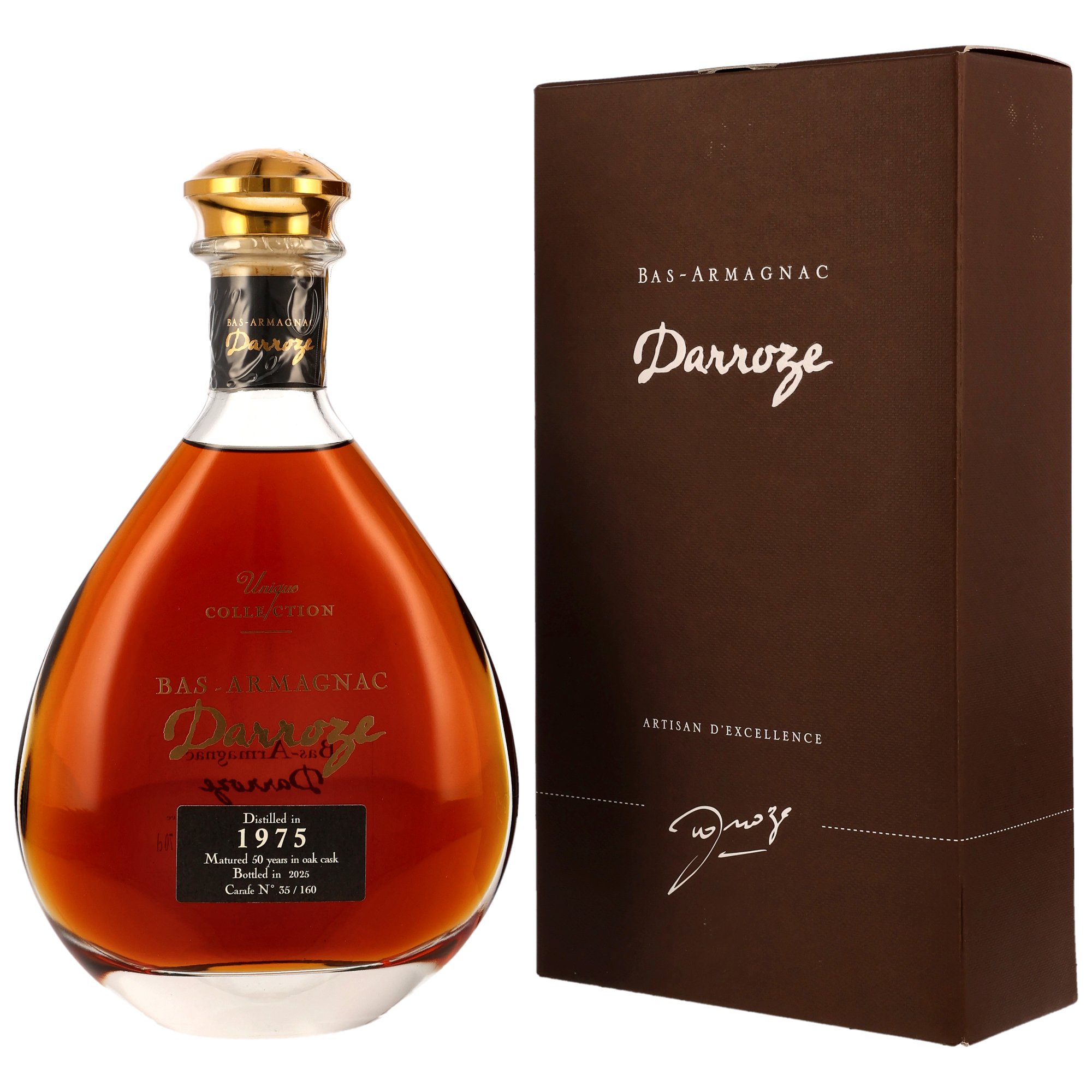 Carafe 1975/2025 - 50 y.o. - Armagnac Darroze