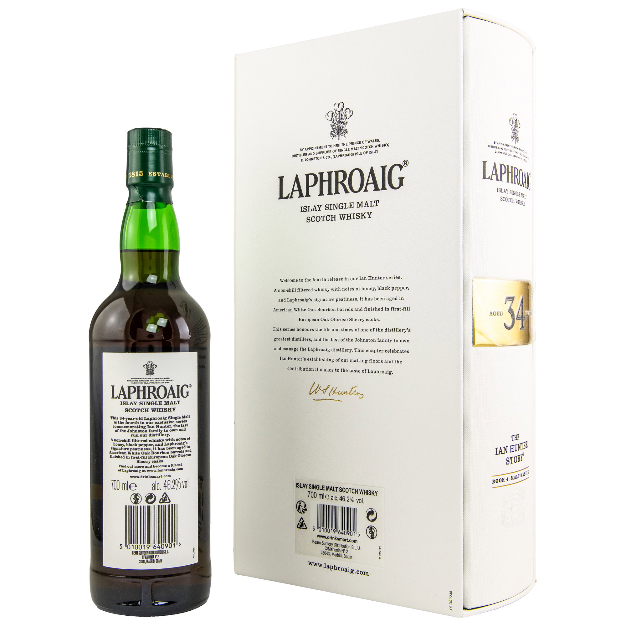 Laphroaig 34 y.o. - The Ian Hunter Story 2022