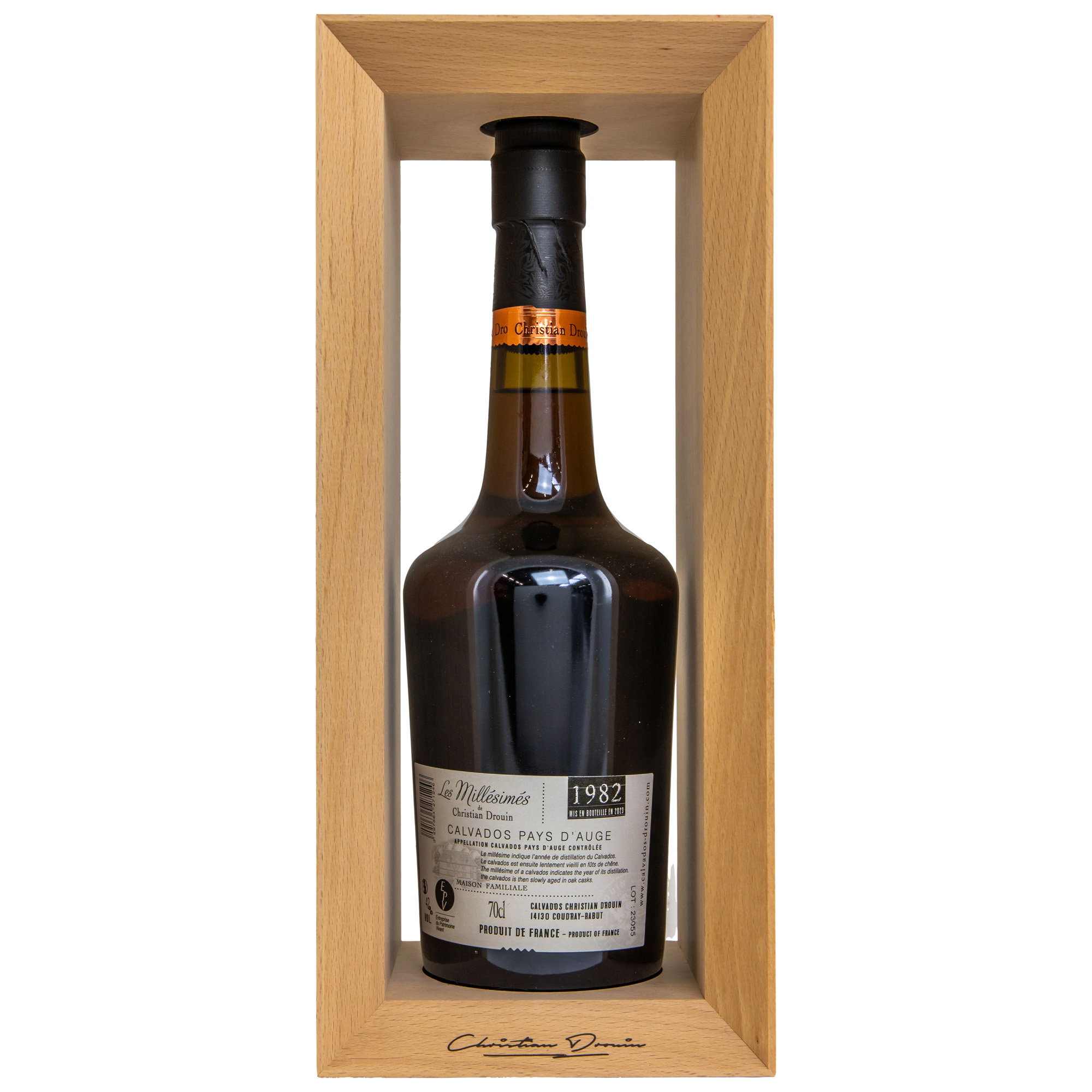 Christian Drouin Millésime 1982/2023 Calvados Pays d'Auge