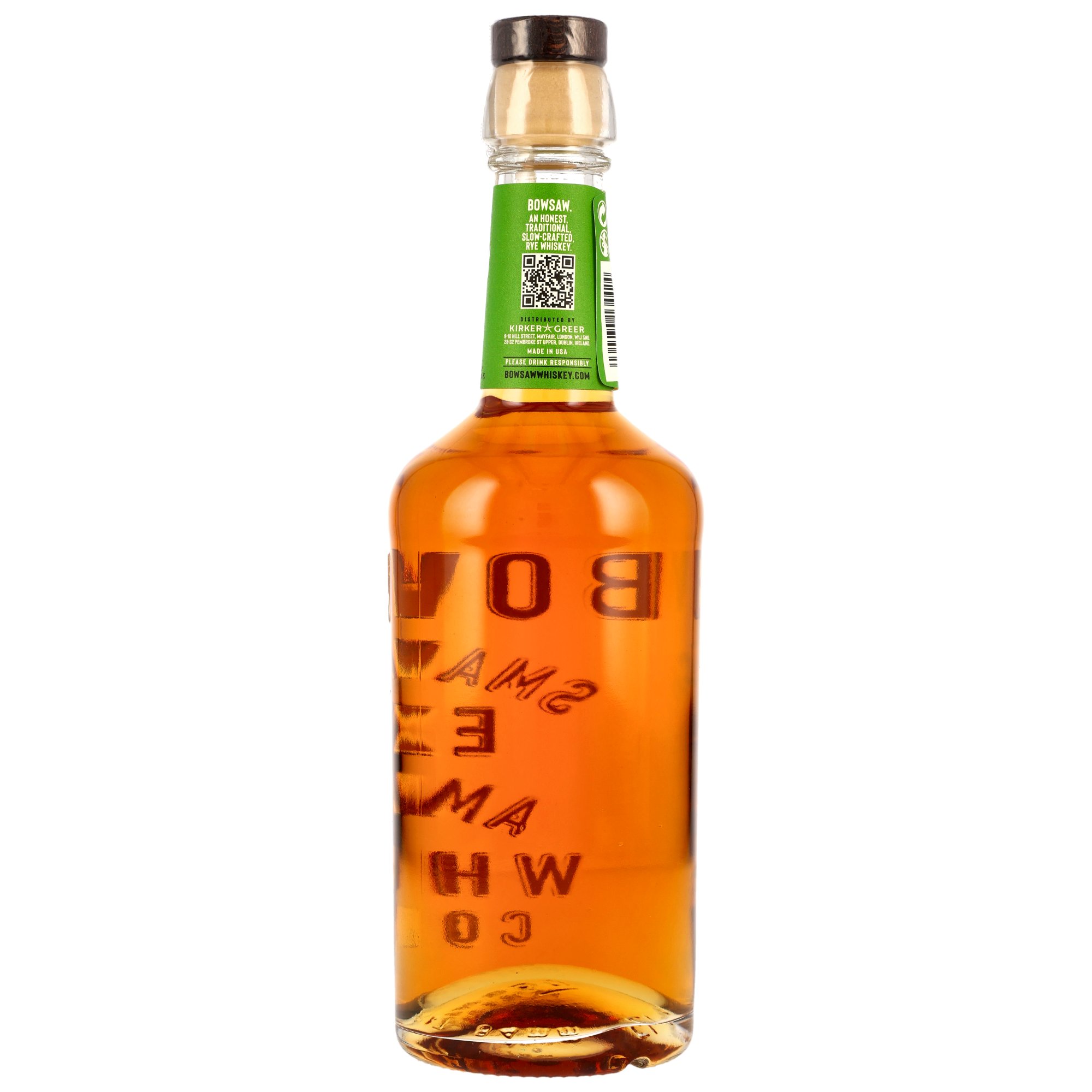 Bowsaw Rye Whiskey