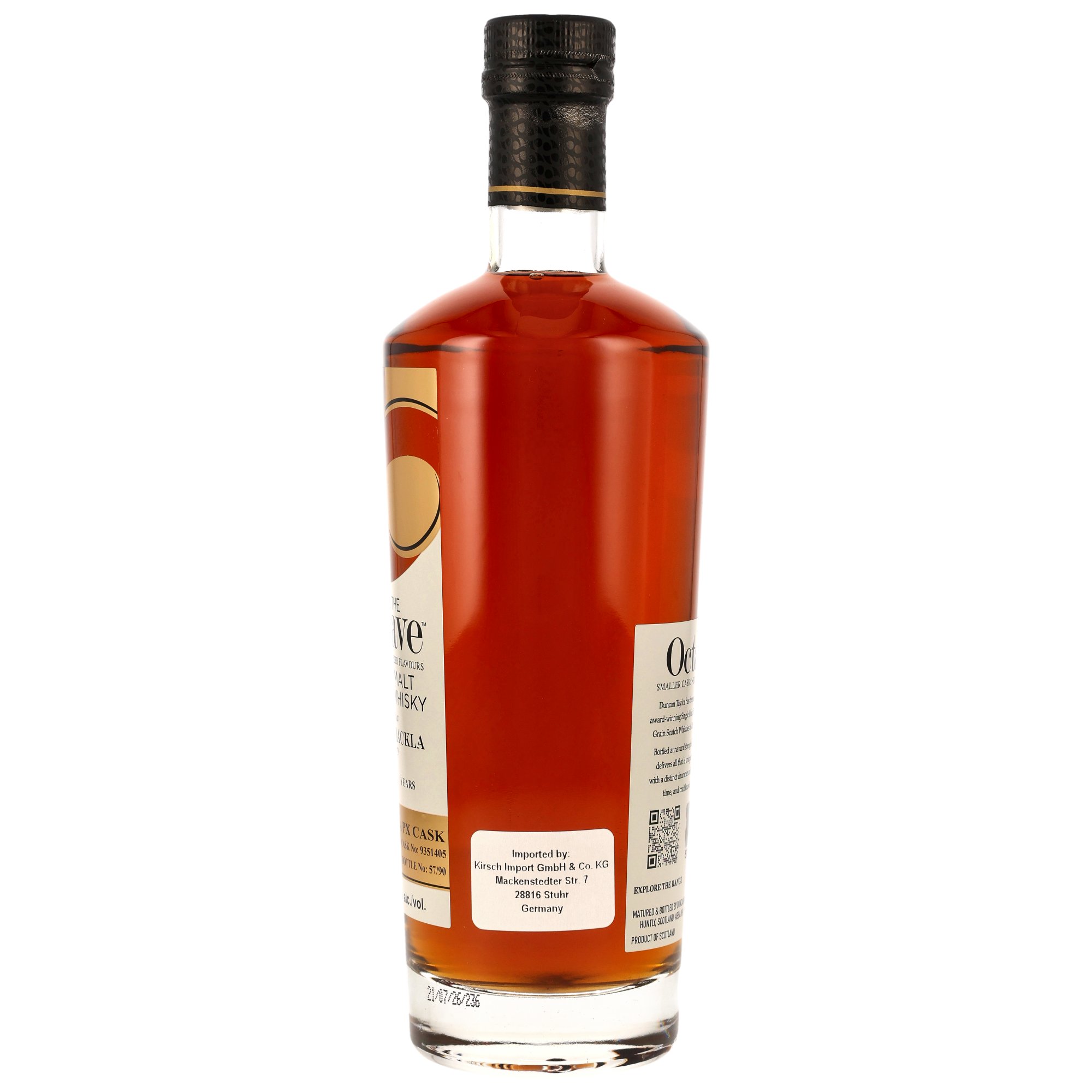 Royal Brackla 2017/2026 - 8 y.o. - PX Sherry Cask Finish #9351405 - The Octave (Duncan Taylor)