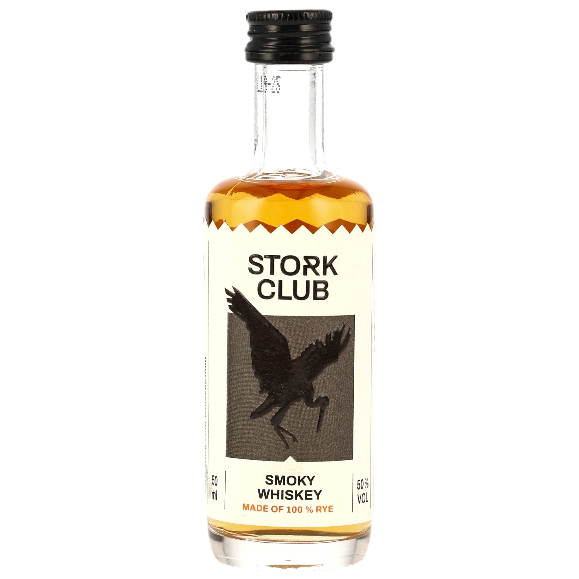 Stork Club Smoky Rye Whiskey - Mini (neue Ausstattung)