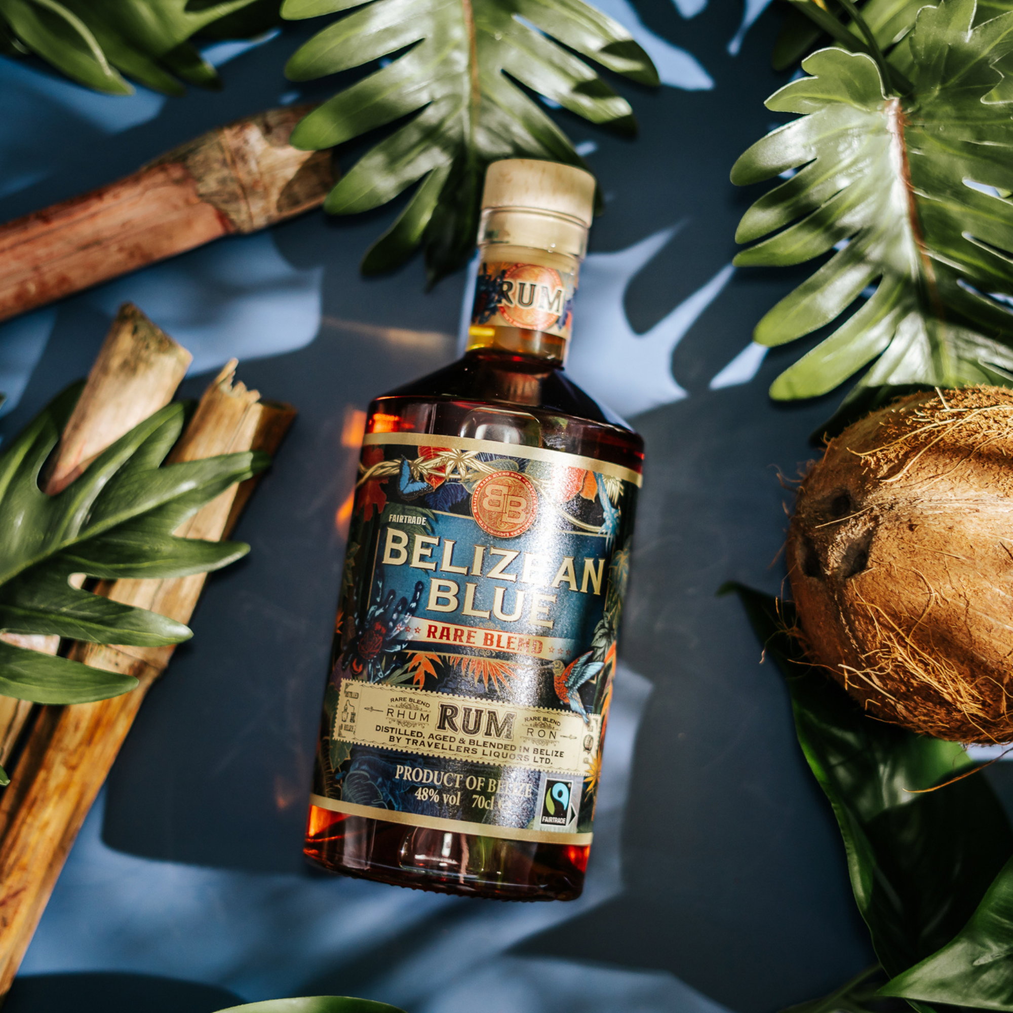 Belizean Blue Rare Blend Rum - Travellers Liquors