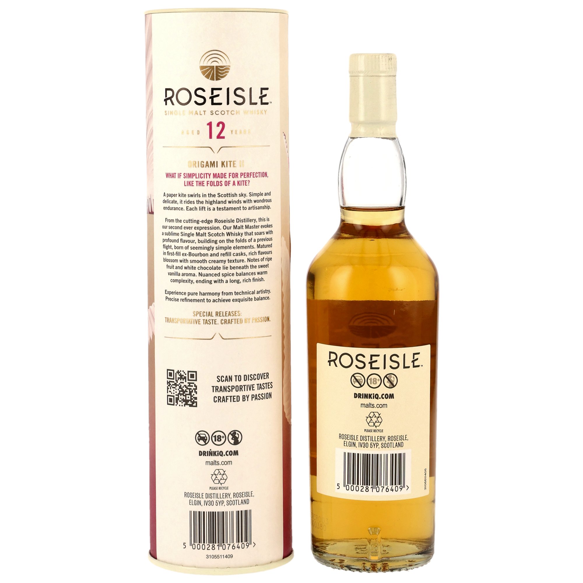 Roseisle 12 y.o. Origami Kite II - Diageo Special Releases 2024 - 200ml
