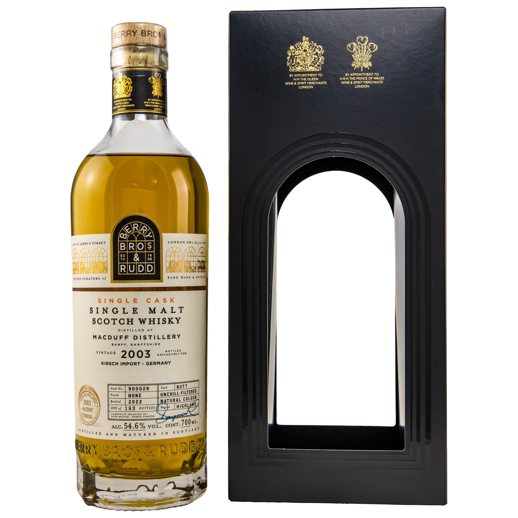 Macduff 2003/2022 - #900028 - (Berry Bros & Rudd) - Kirsch