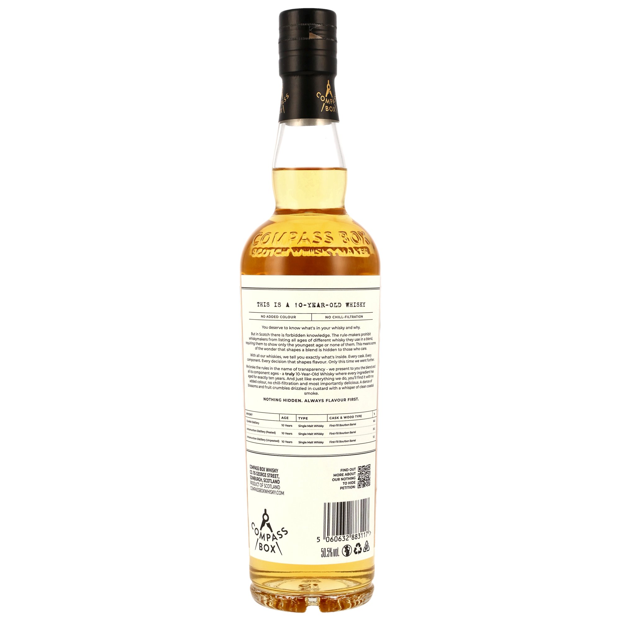Compass Box This is a 10-Year-Old Whisky - Blended Malt Scotch Whisky