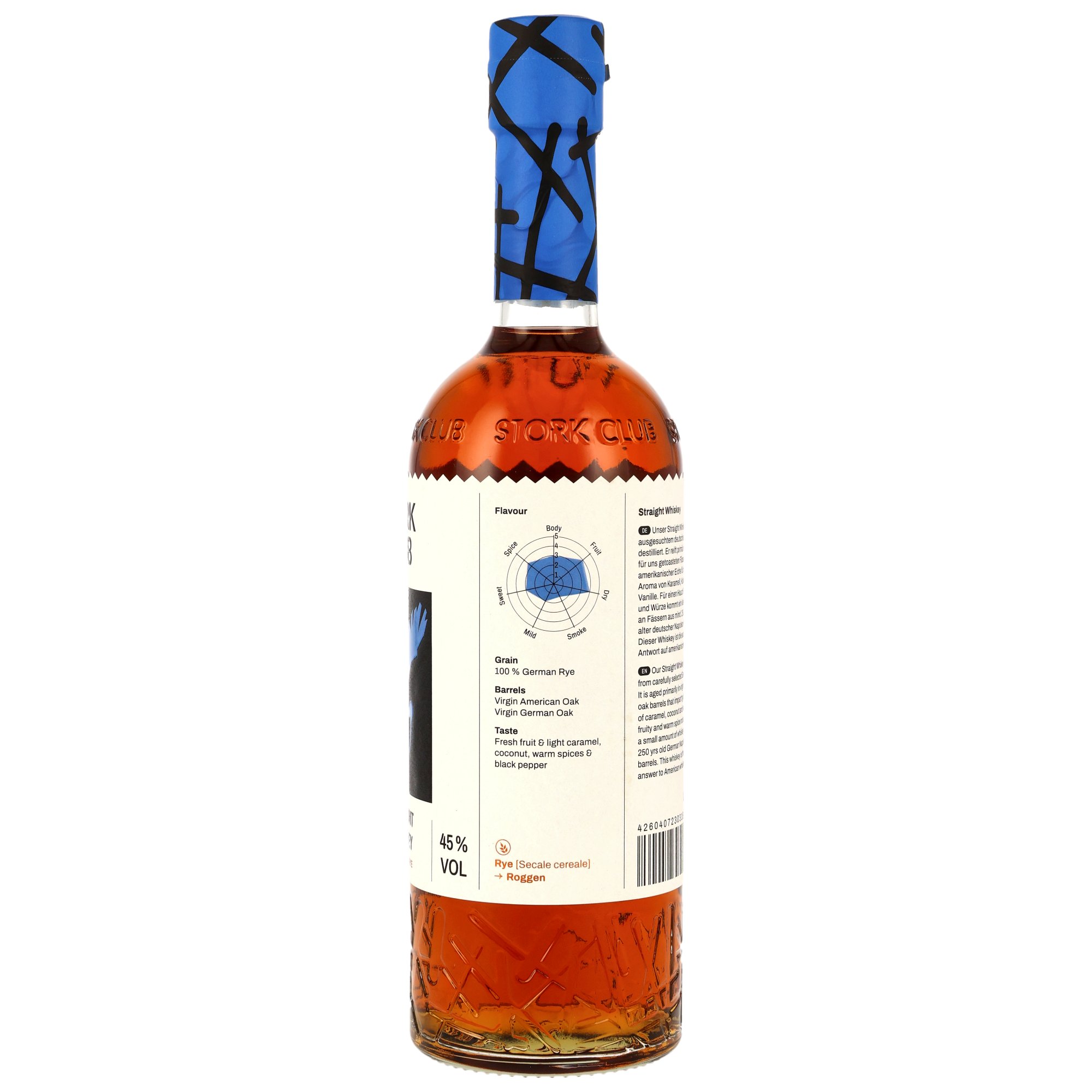 Stork Club Straight Whiskey - 100 % Rye