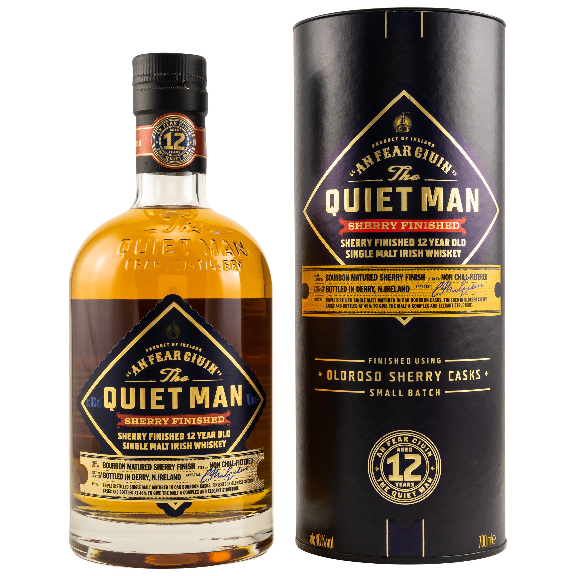 Quiet Man 12 y.o. Oloroso Sherry Finish