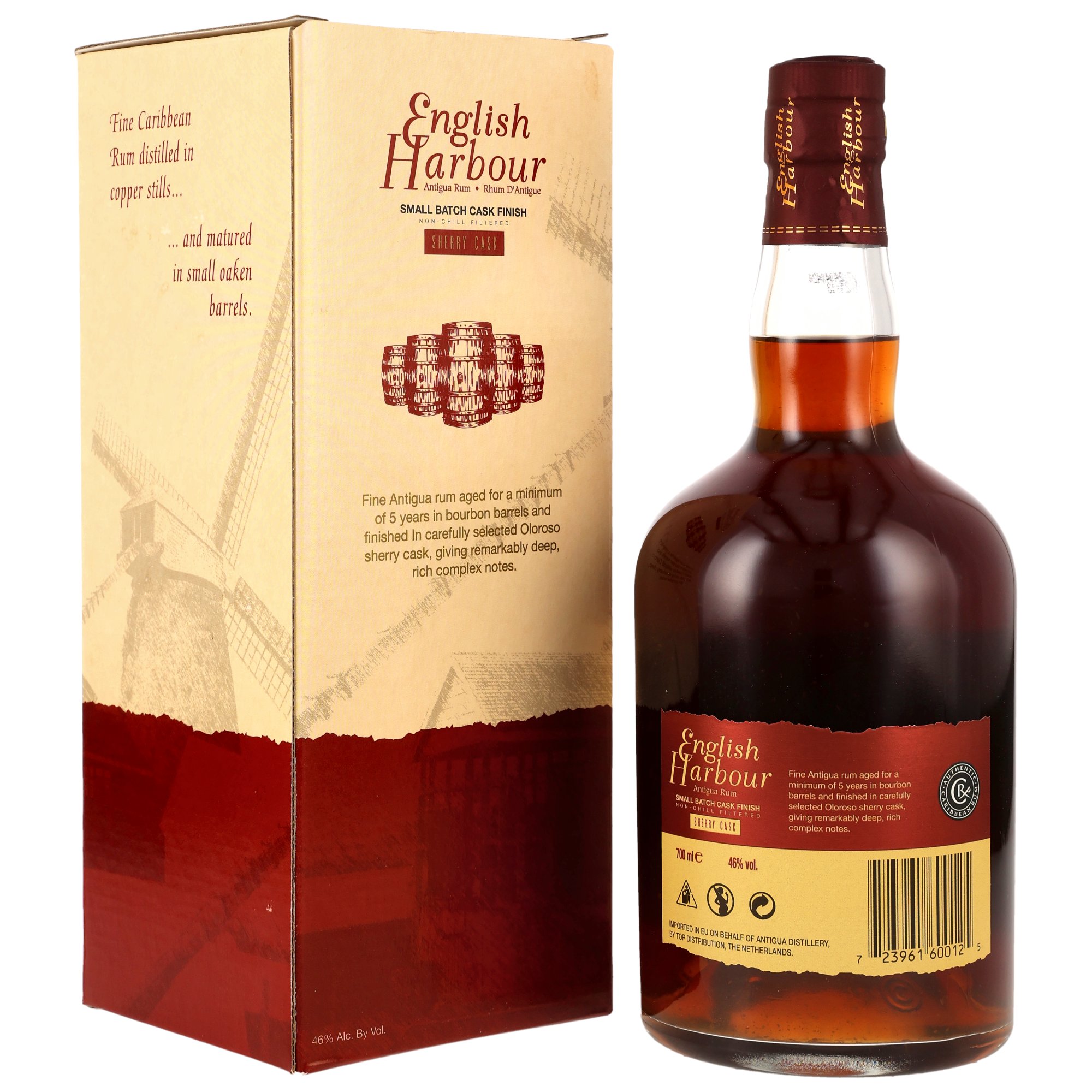 English Harbour Rhum - Bourbon Barrels, Oloroso Sherry Cask Finish