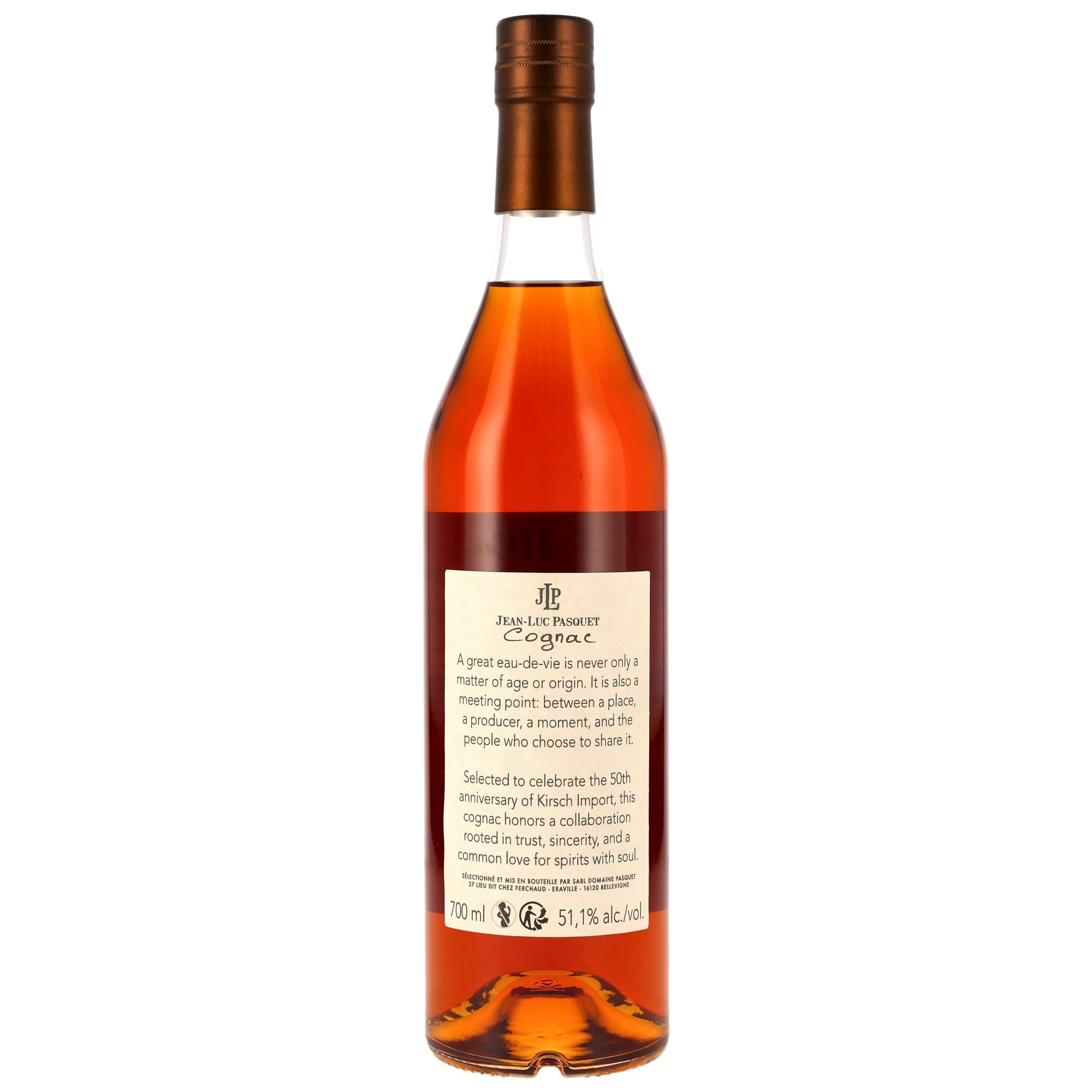 Jean Luc Pasquet Cognac Lot 76 - 50th Anniversary Kirsch Import