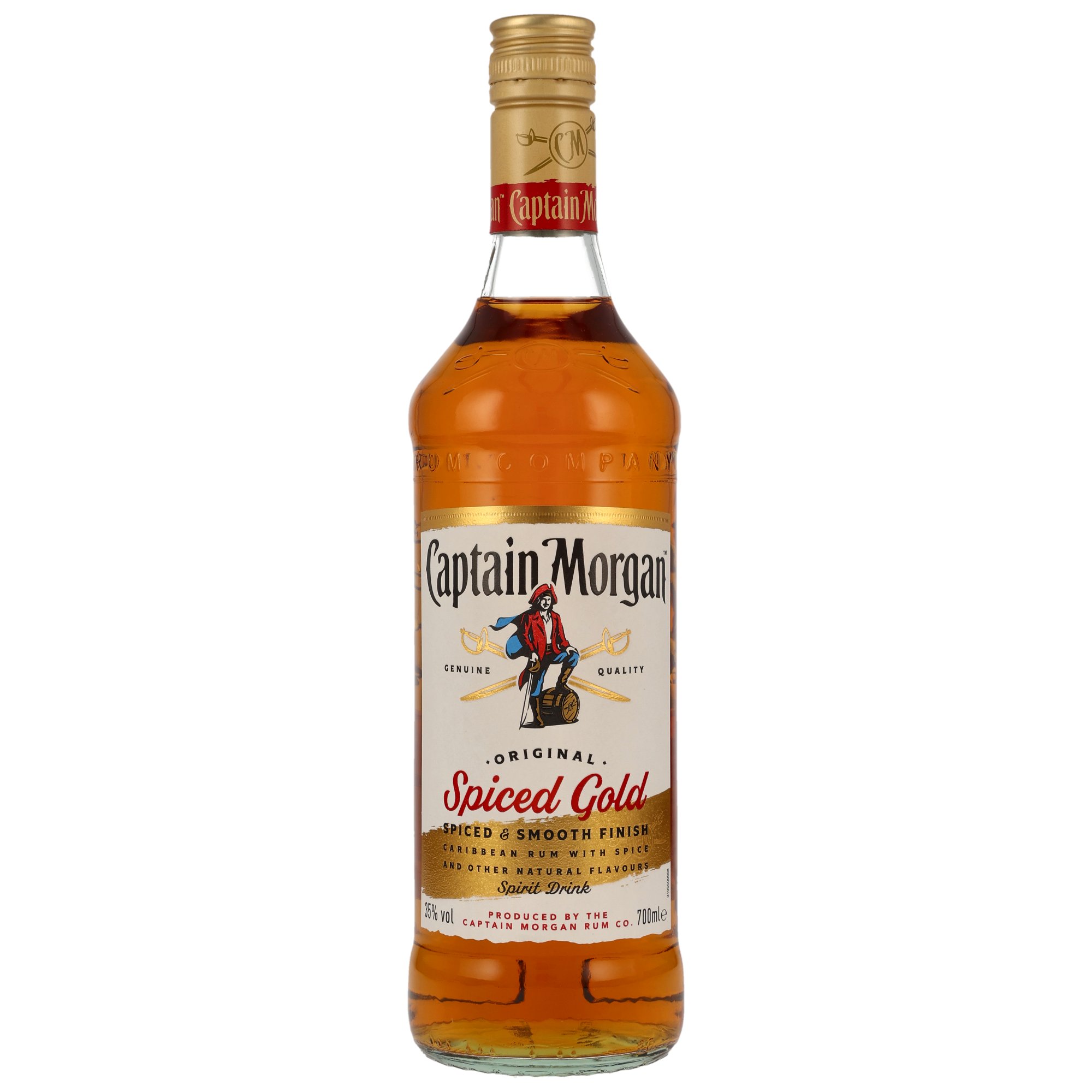 Captain Morgan Spiced Gold Neue Ausstattung
