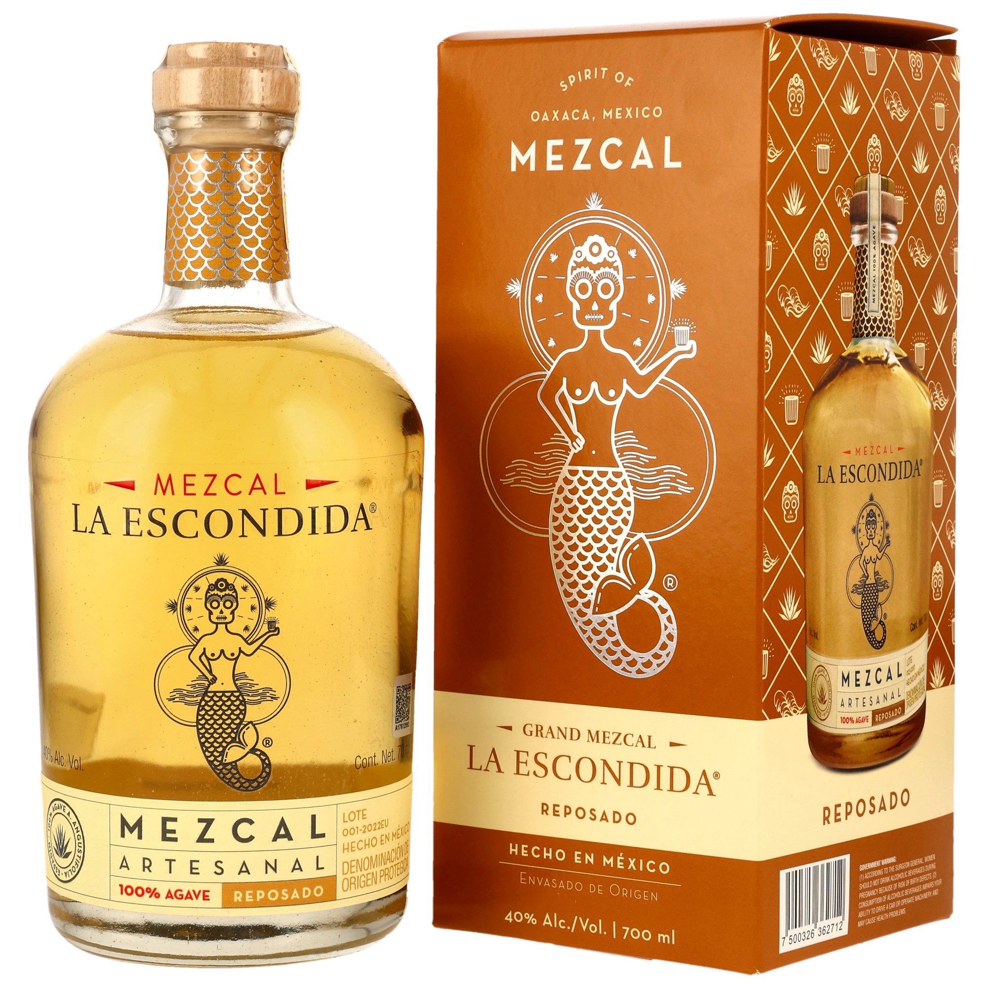 La Escondida Mezcal Reposado