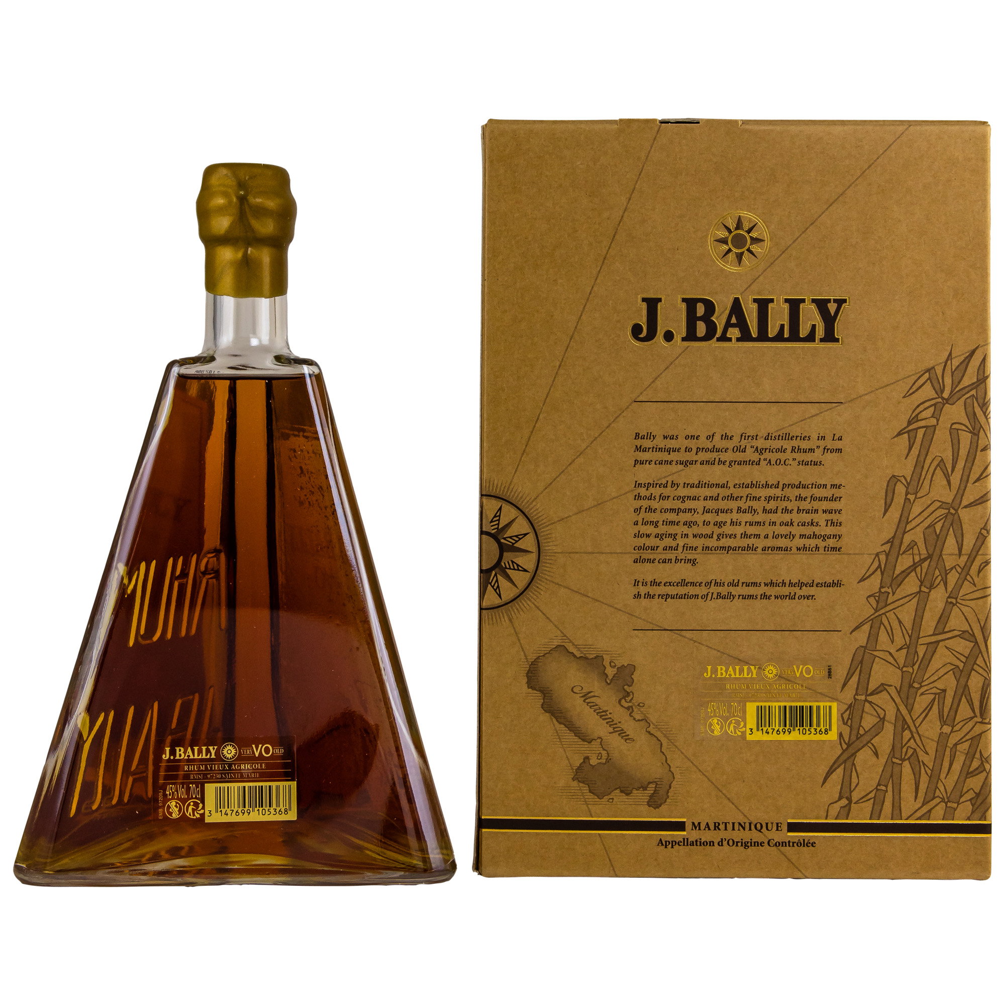 J.Bally Vieux 45 VO Pyramide