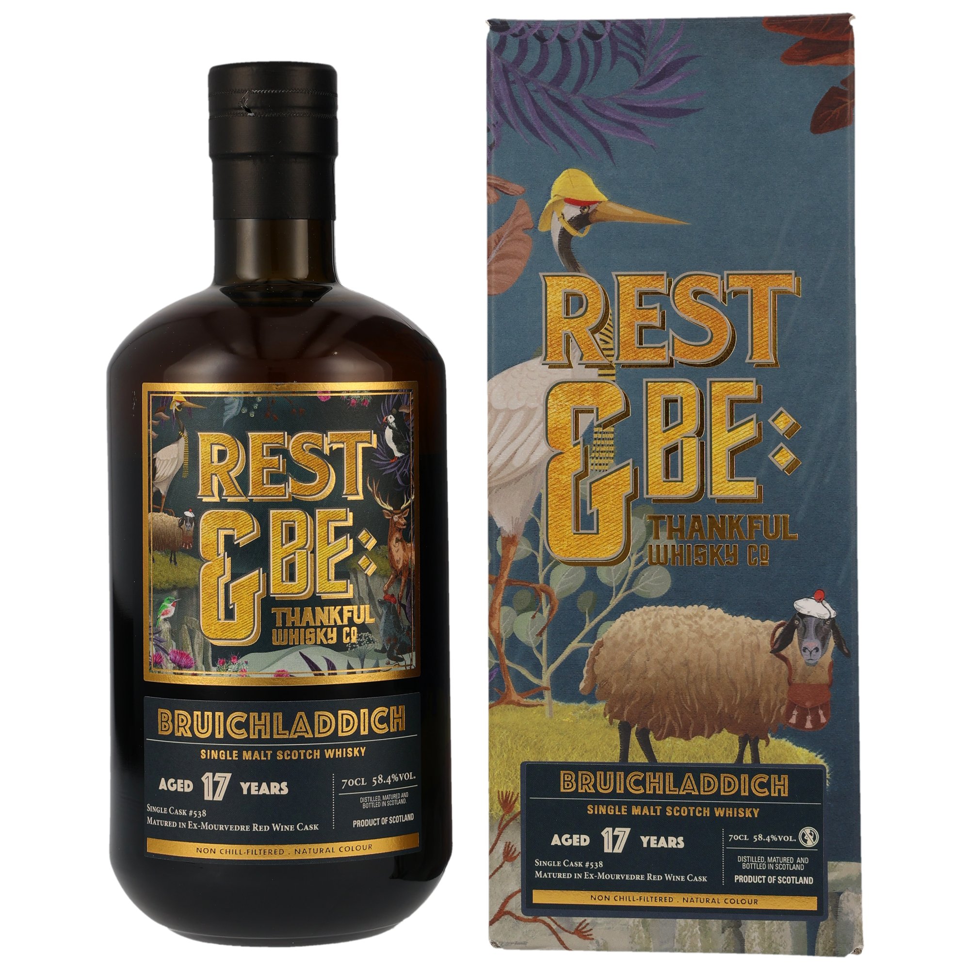 Bruichladdich 17 y.o. - Single Cask #538 - Rest & Be Thankful