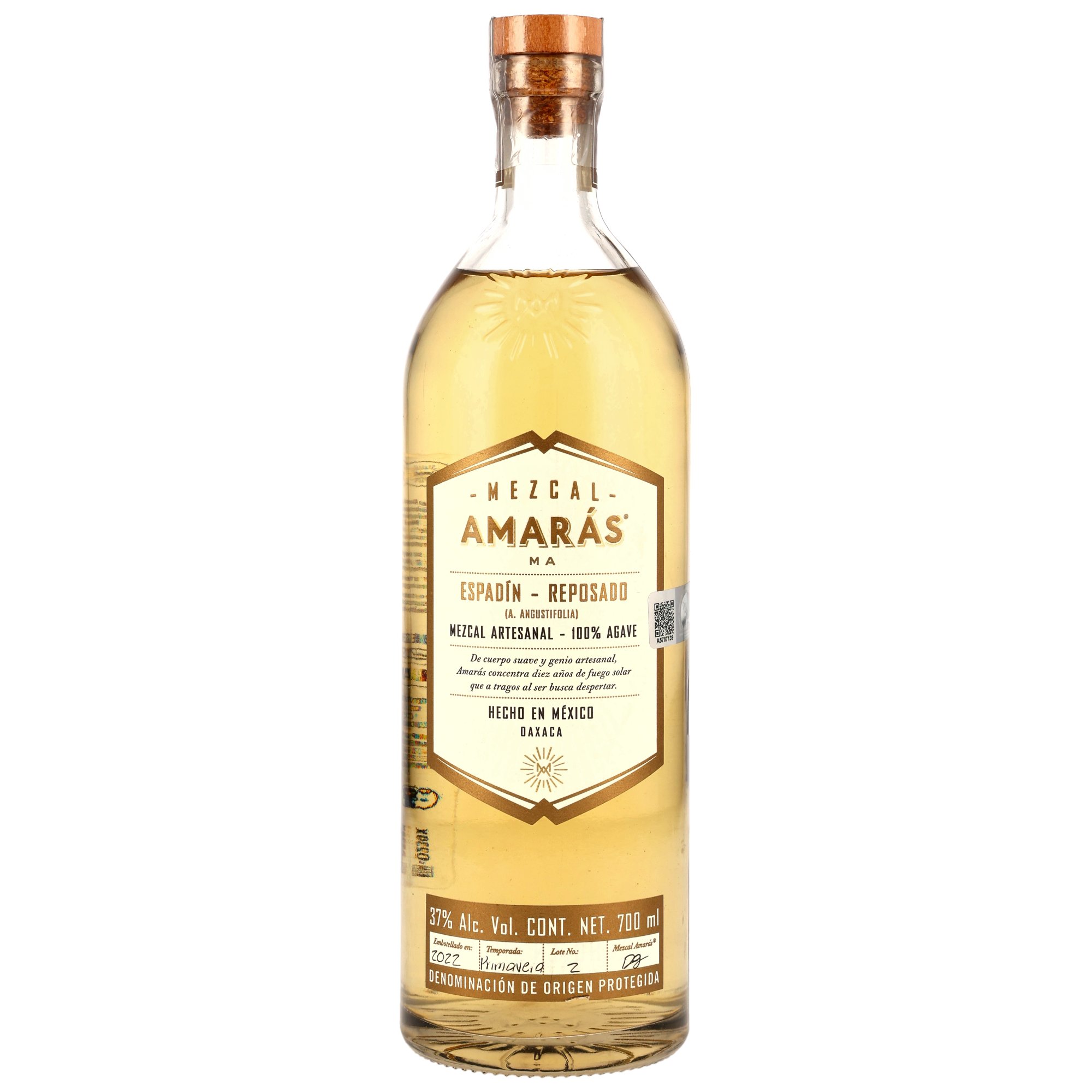 Amaras Espadin Reposado Mezcal