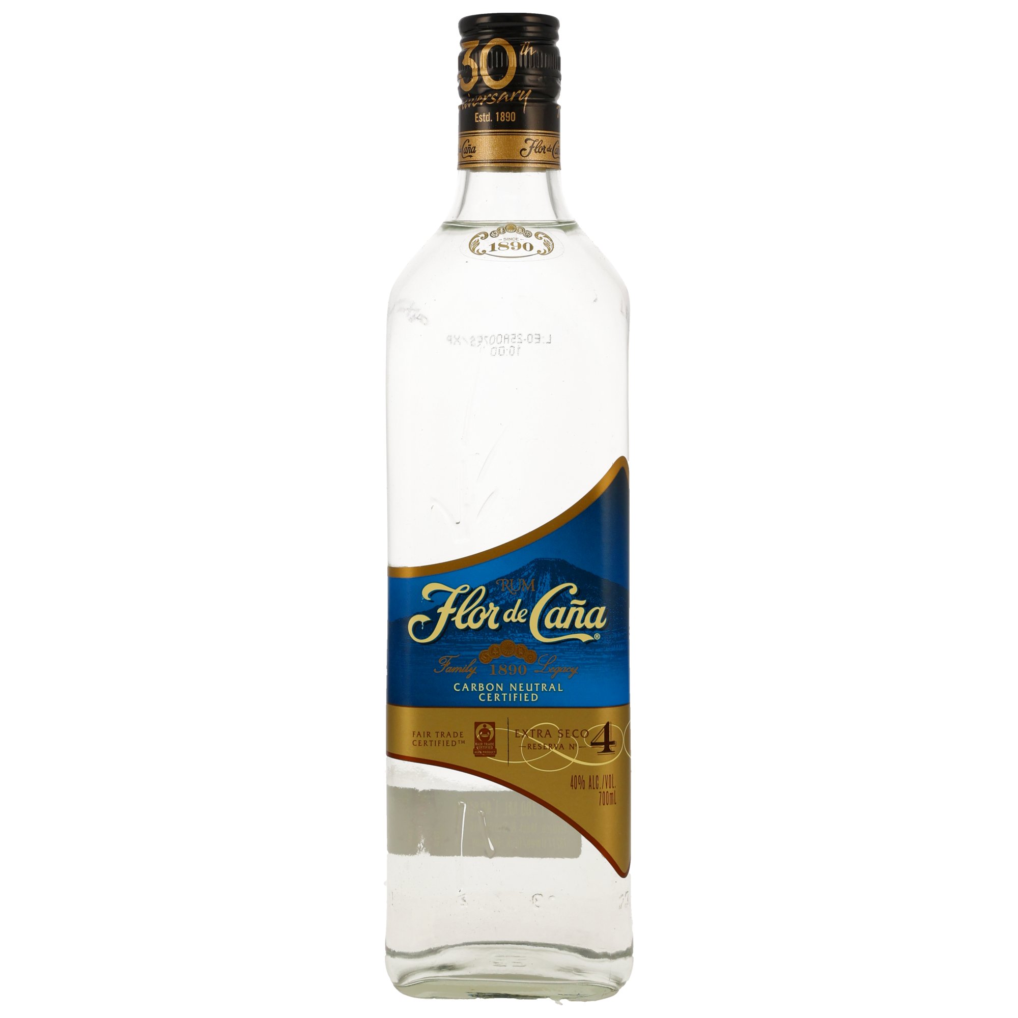 Flor de Cana 4 y.o. Extra Seco - 40%
