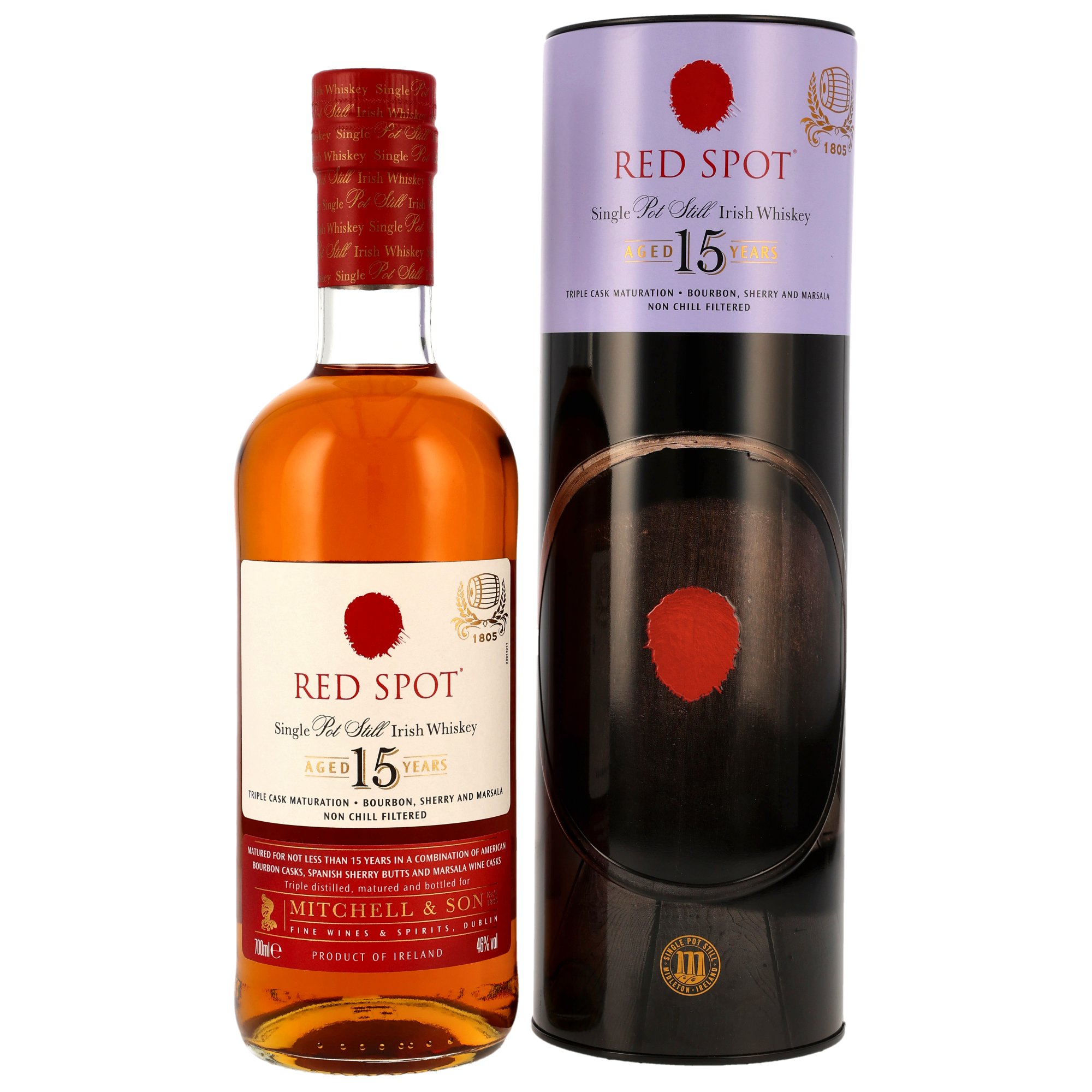 Red Spot 15 y.o. Bourbon, Sherry & Marsala Casks