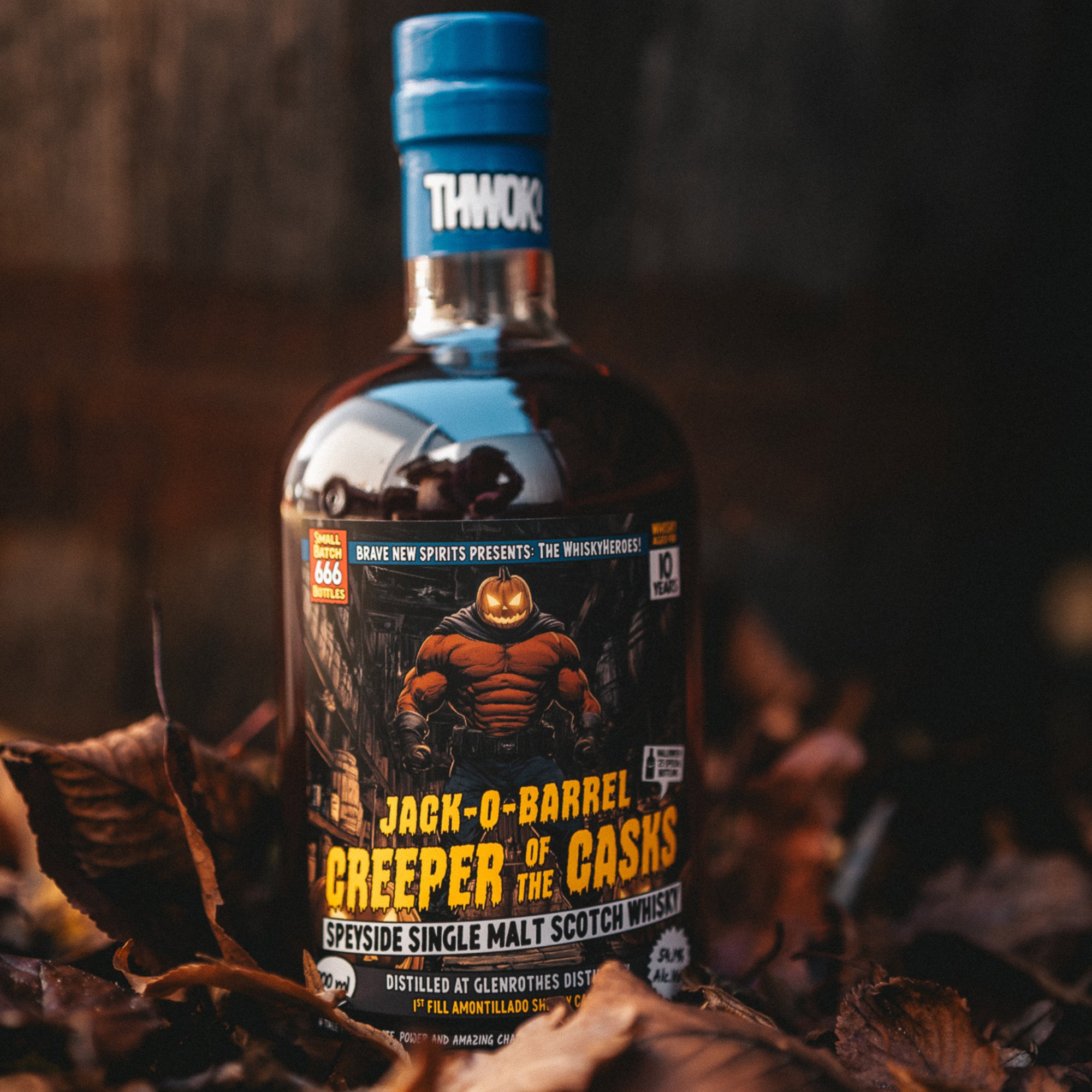 Glenrothes 10 y.o. Whiskyheroes - Jack-o-Barrel: Creeper of the Casks - Brave New Spirits