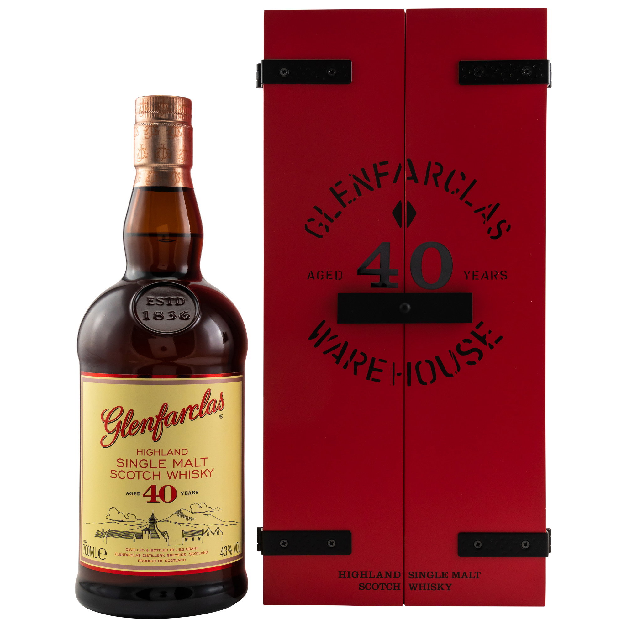 Glenfarclas 40 Jahre Warehouse Edition