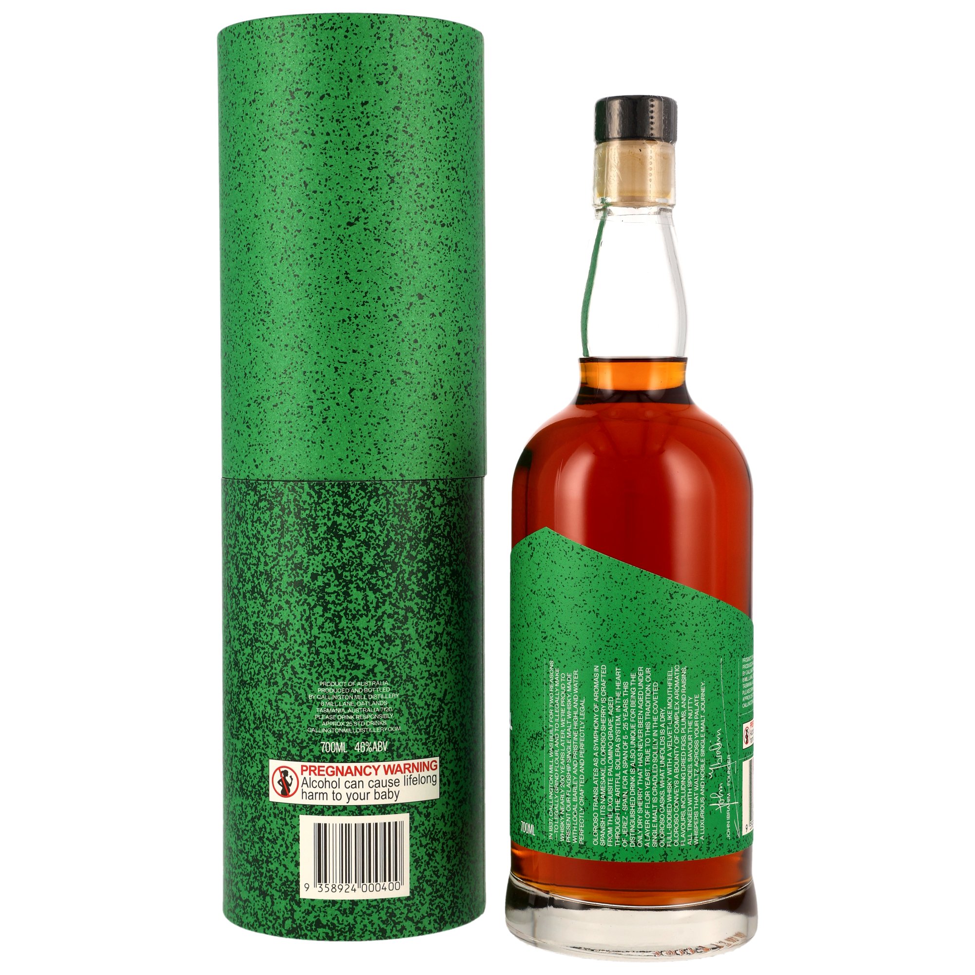 Callington Mill Single Malt - Oloroso Sherry Casks