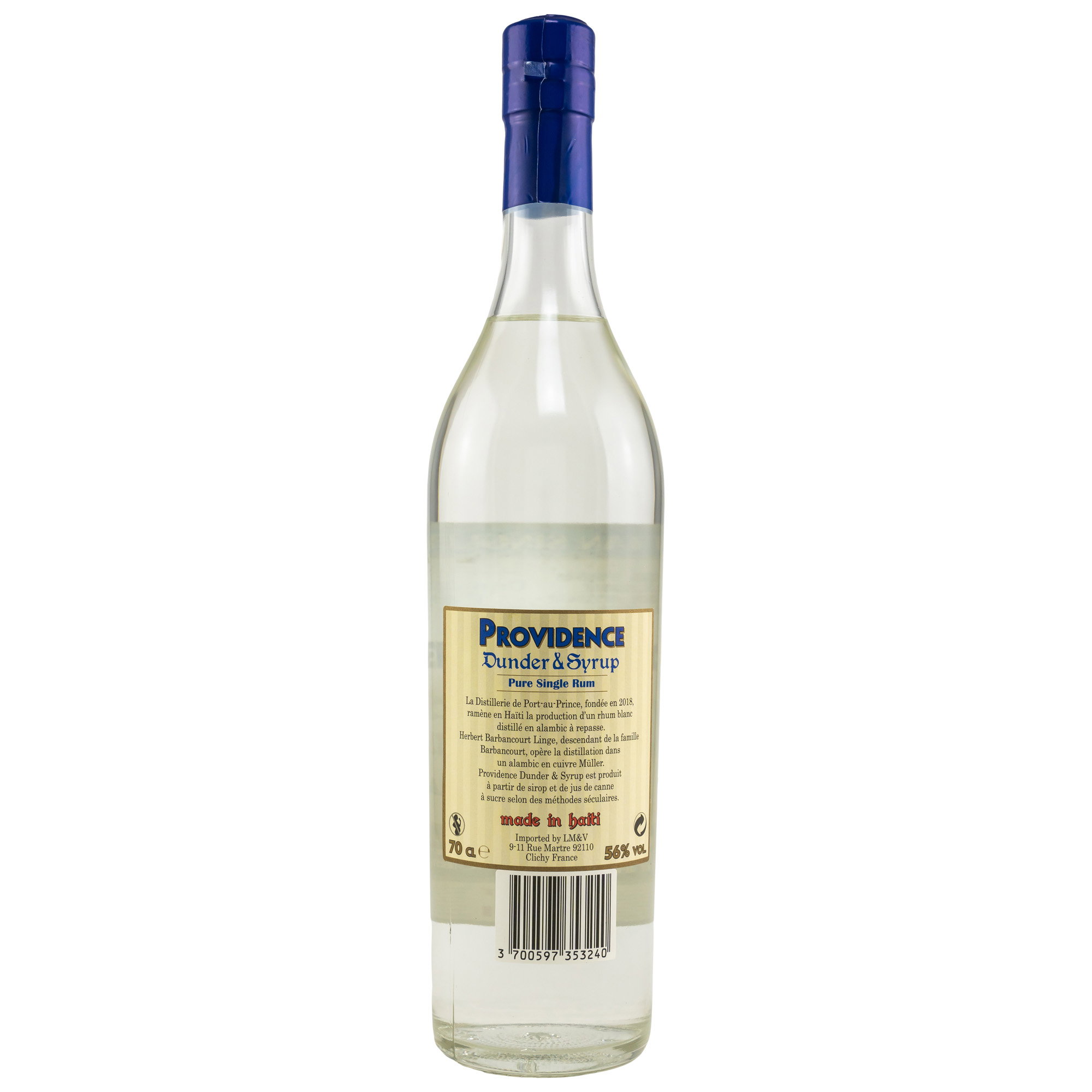 Providence Dunder & Syrup - Haitian Pure Single Rum (Velier)