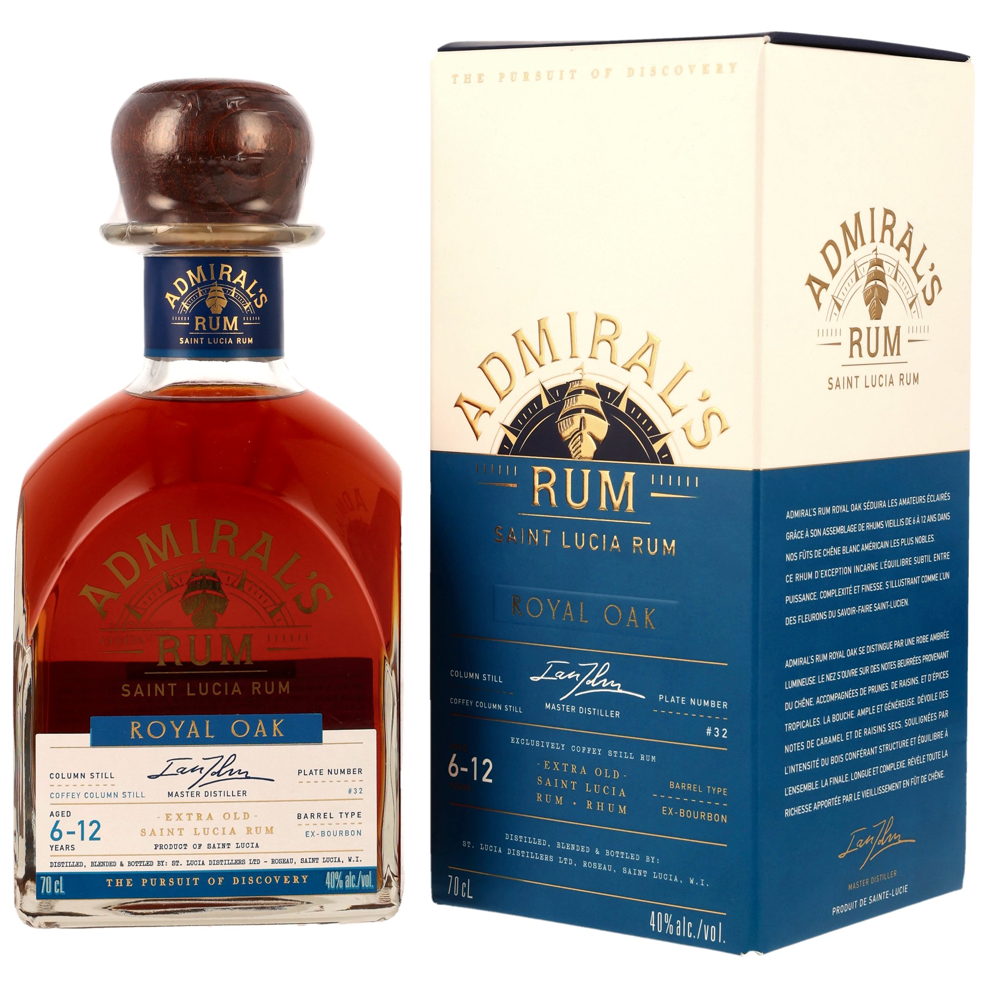 Admiral's Rum - Royal Oak - Ex-Bourbon Barrel
