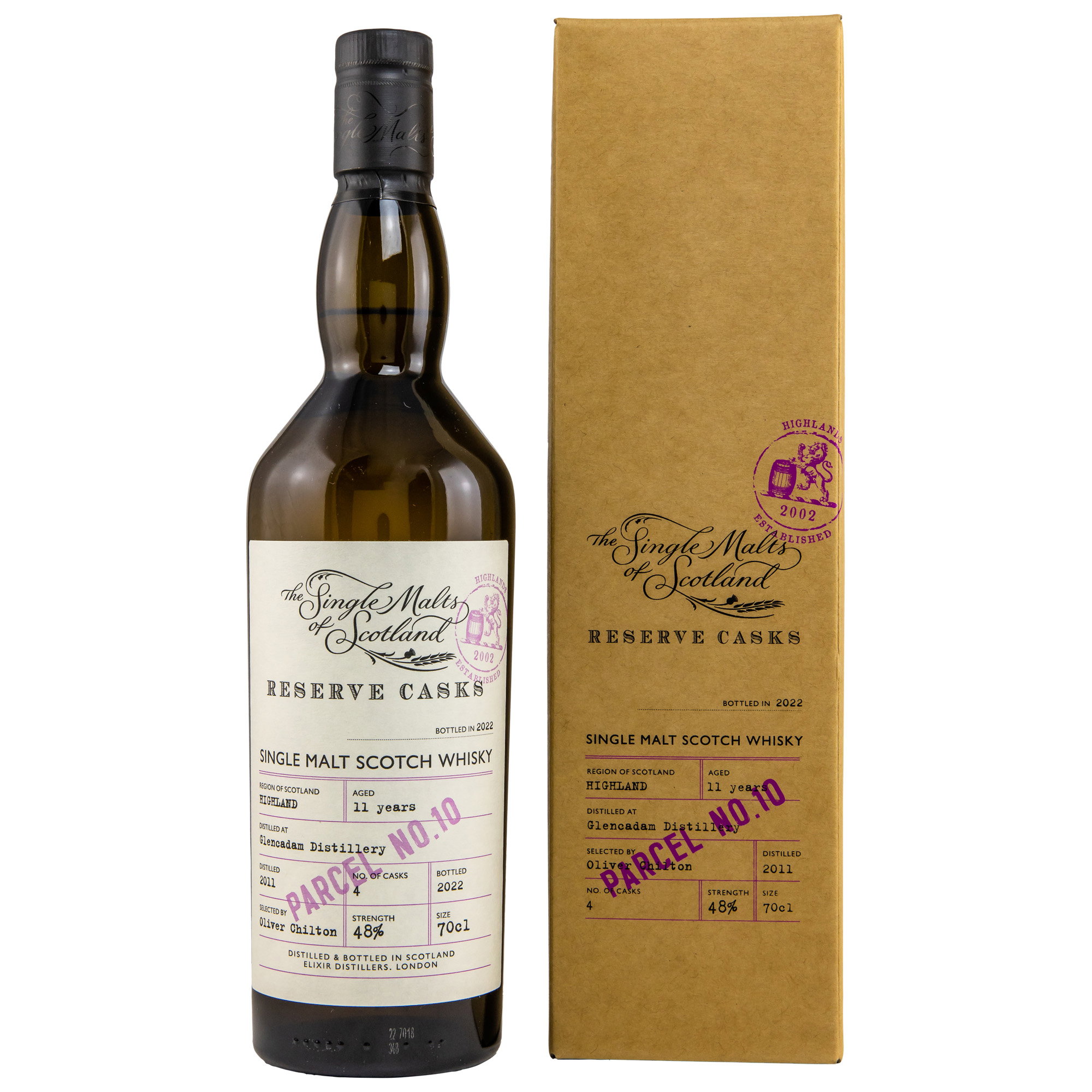 Glencadam 2011/2022 - 11 y.o. - Reserve Cask Parcel 10 (SMoS)