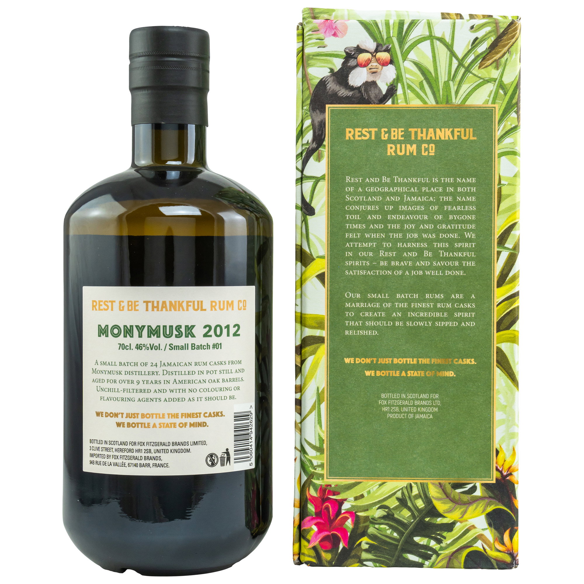 Monymusk 2012/2022 - 9 y.o. - Small Batch 1 - Rest & Be Thankful