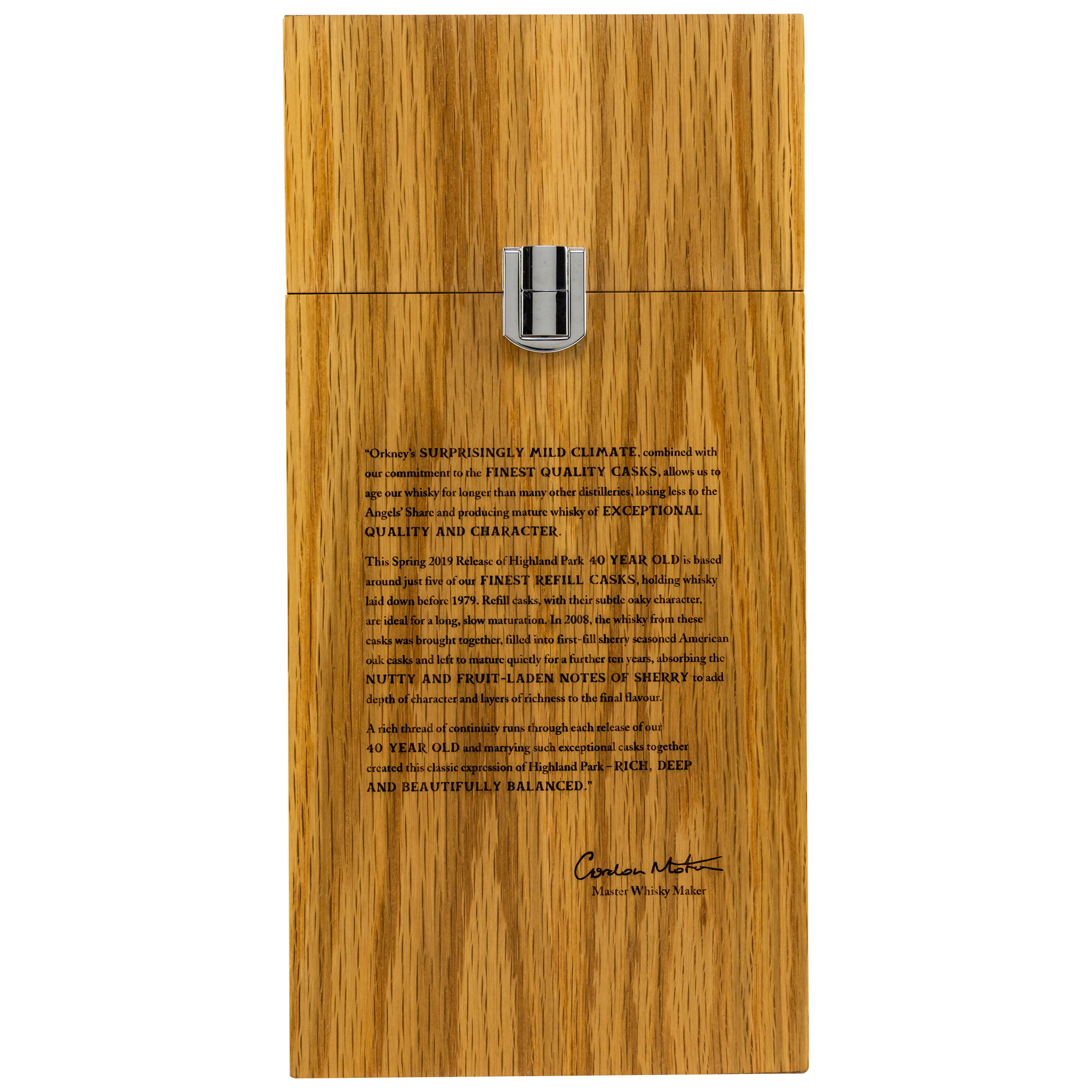 Highland Park 40 y.o. 2019 Spring Release 43,2%