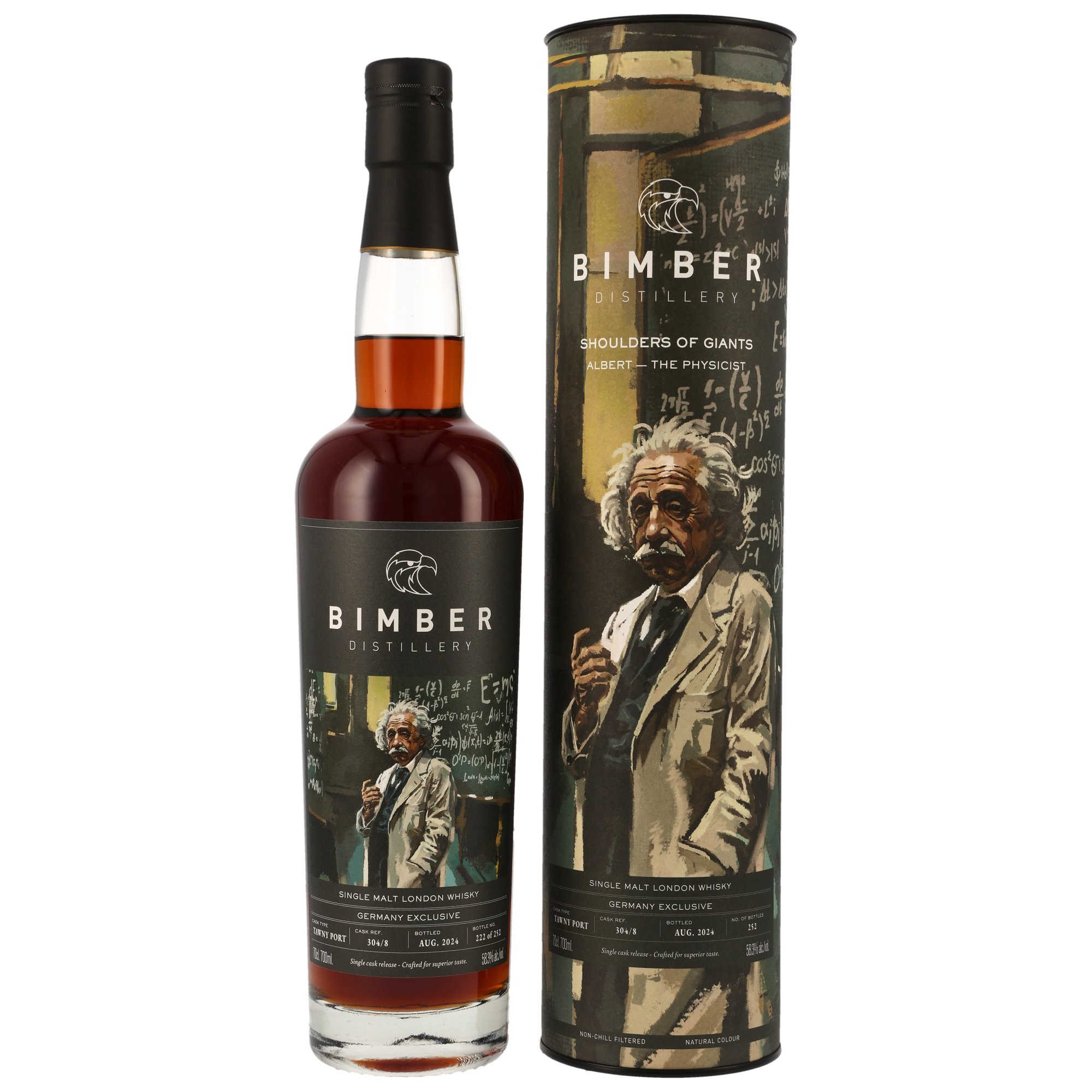 Bimber Single Malt London Whisky - Tawny Port Cask #304/8 - for Germany