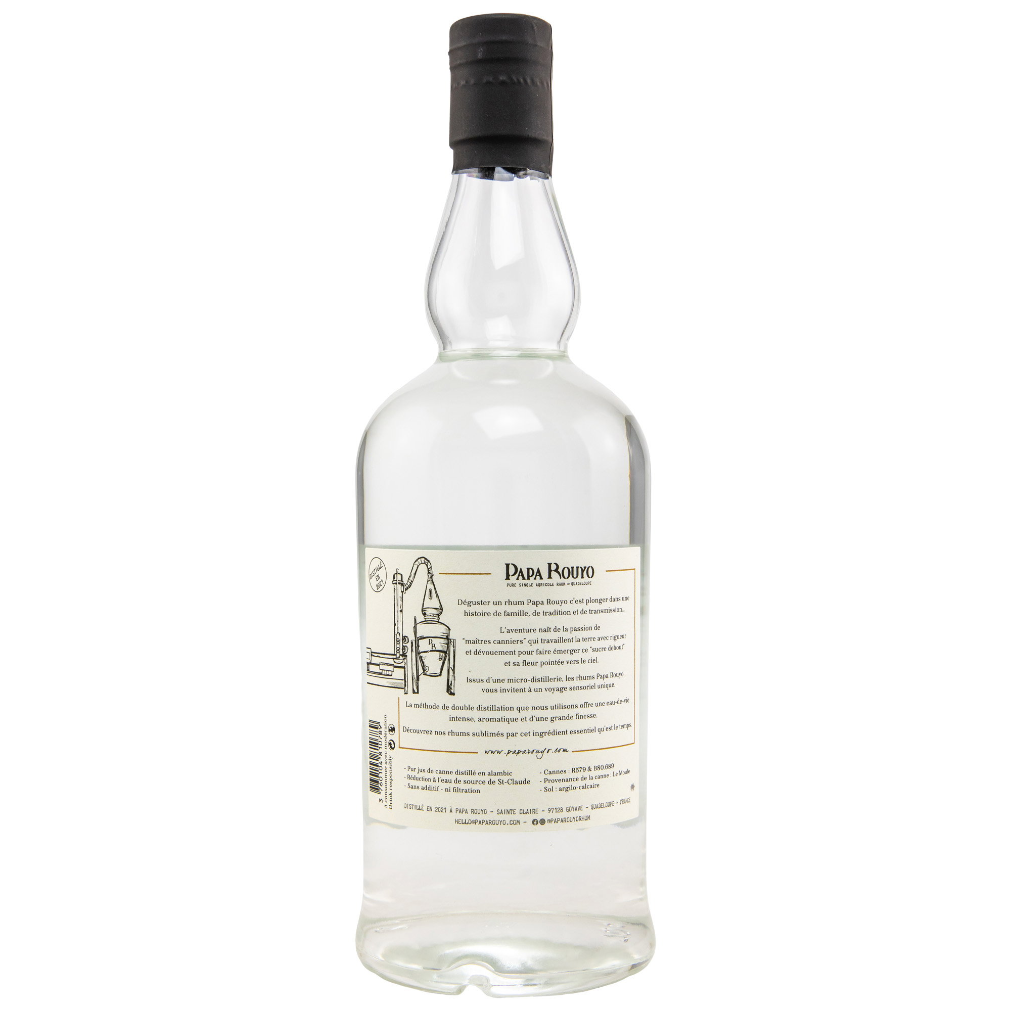 Papa Rouyo Rhum Blanc LE REJETON