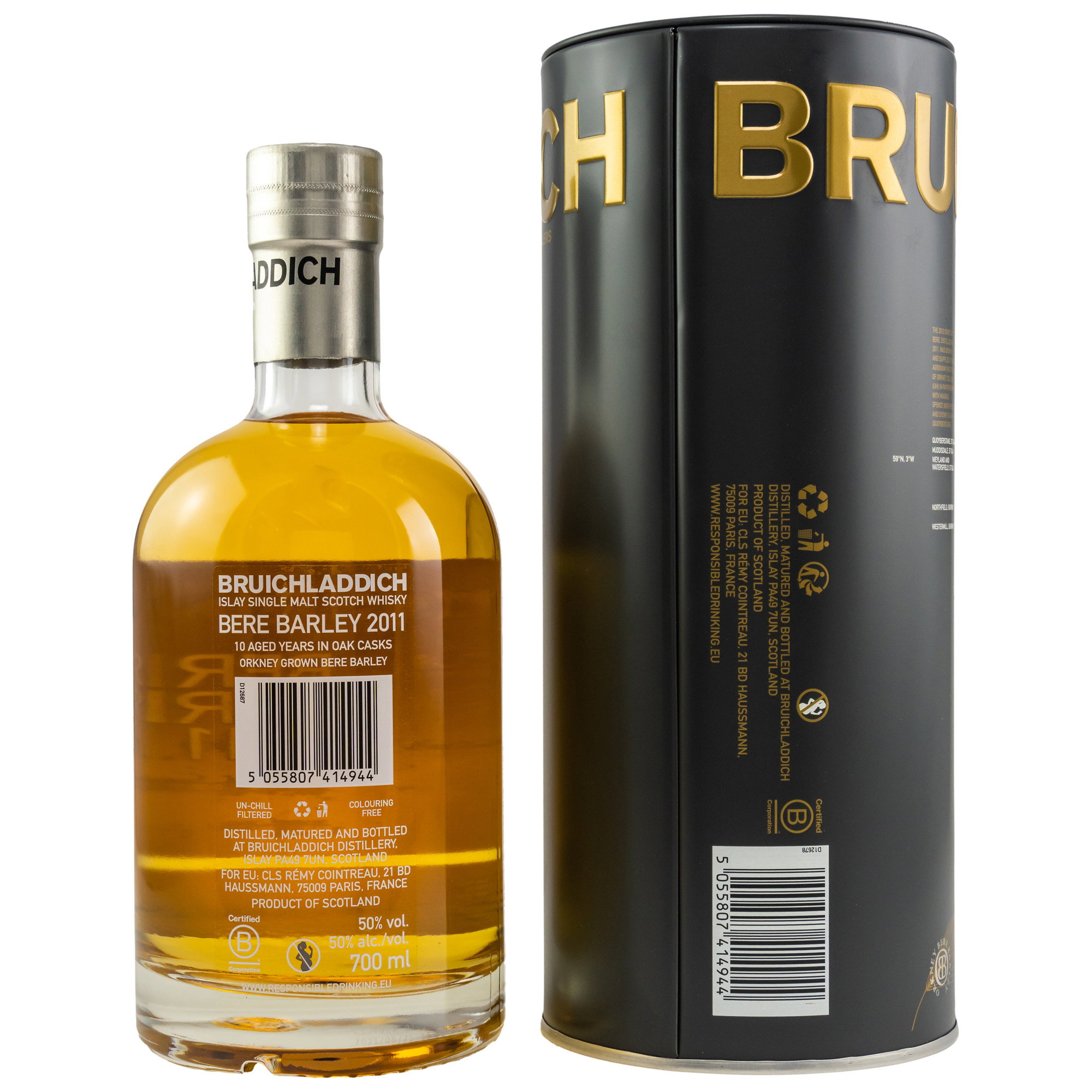 Bruichladdich 2011/2021 - 10 y.o. - Bere Barley