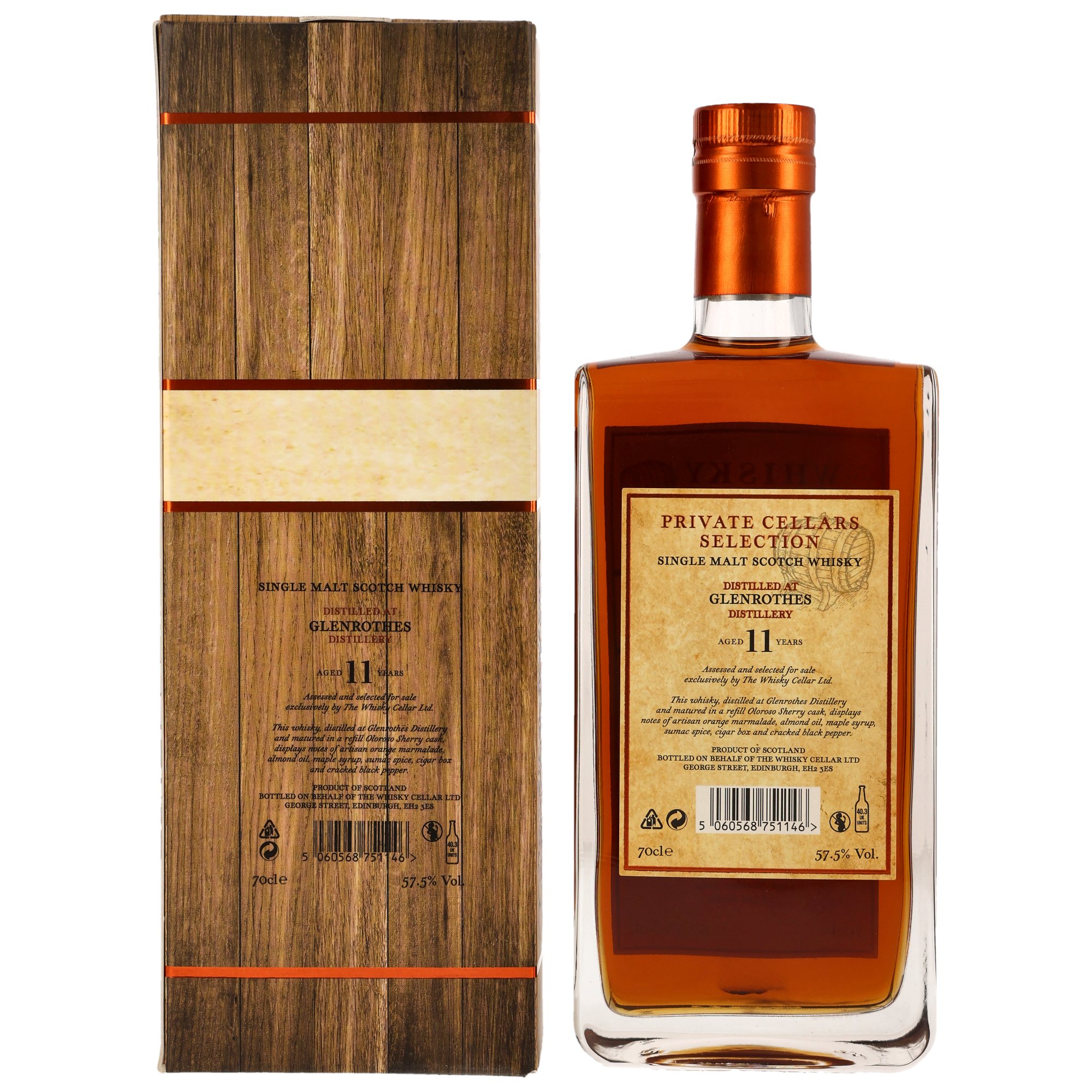 Glenrothes 2012/2024 - 11 y.o. - Oloroso Sherry #6364 (The Whisky Cellar)