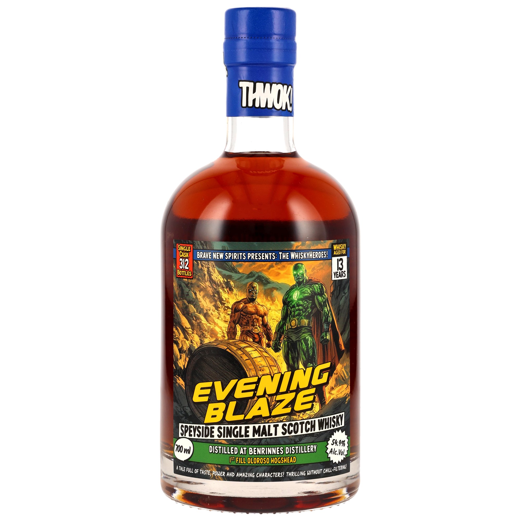 Benrinnes 13 y.o. Whiskyheroes: Evening Blaze - Brave New Spirits