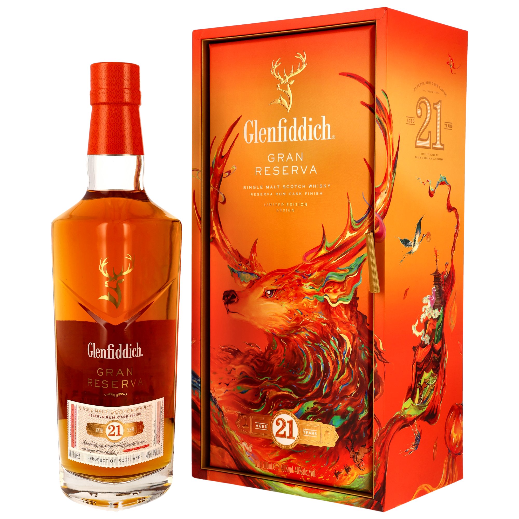 Glenfiddich 21 y.o. Reserva Rum Cask Finish - Chinese New Year 2025