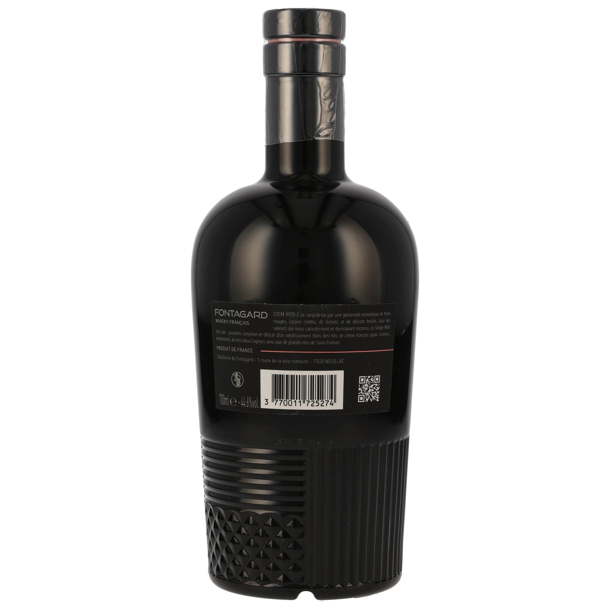 Fontagard Whisky Francais STEM 9920-2 - Saint-Emilion Cask