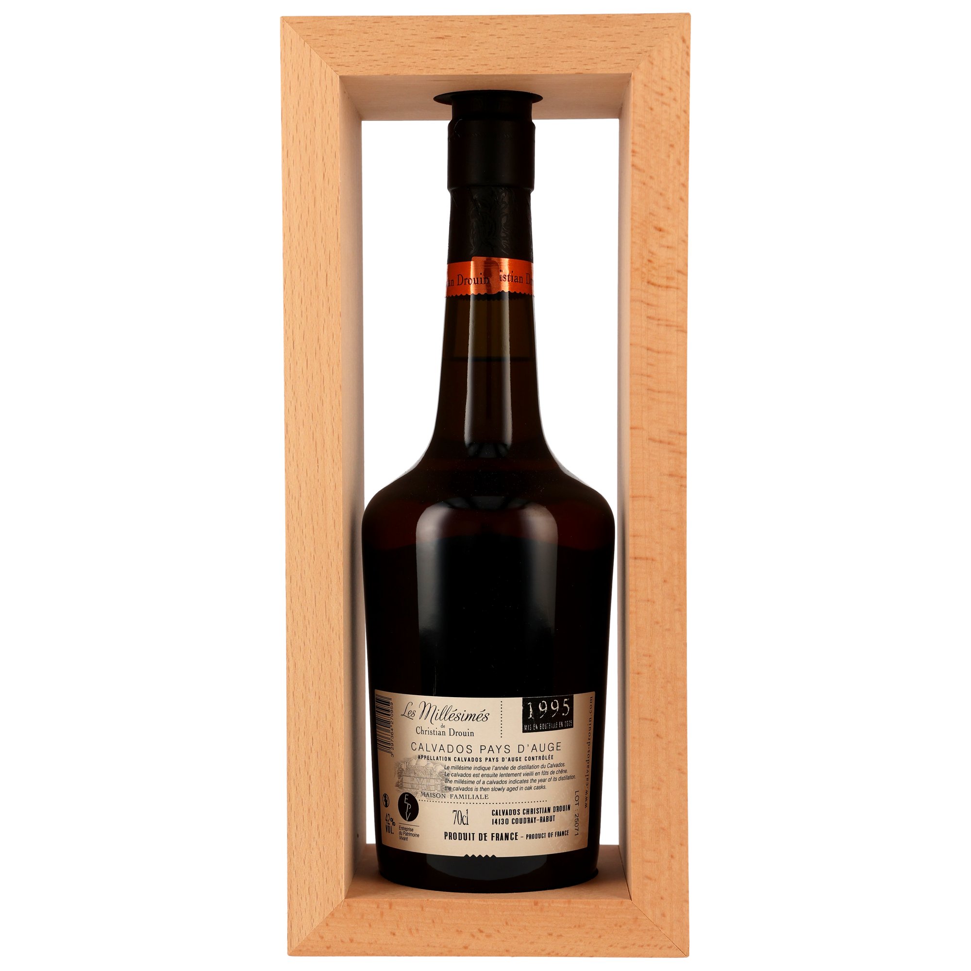 Christian Drouin Millésime 1995/2025 Calvados Pays d'Auge