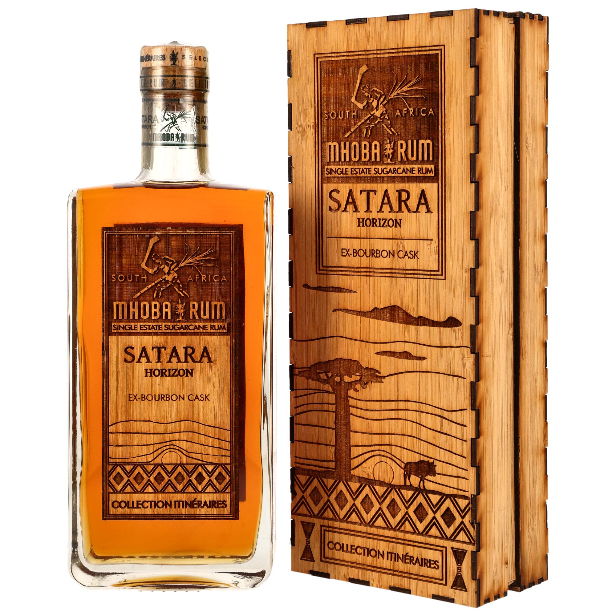 Mhoba Satara 4 y.o. - Bourbon Cask #WDR2 - Collection Itineraires
