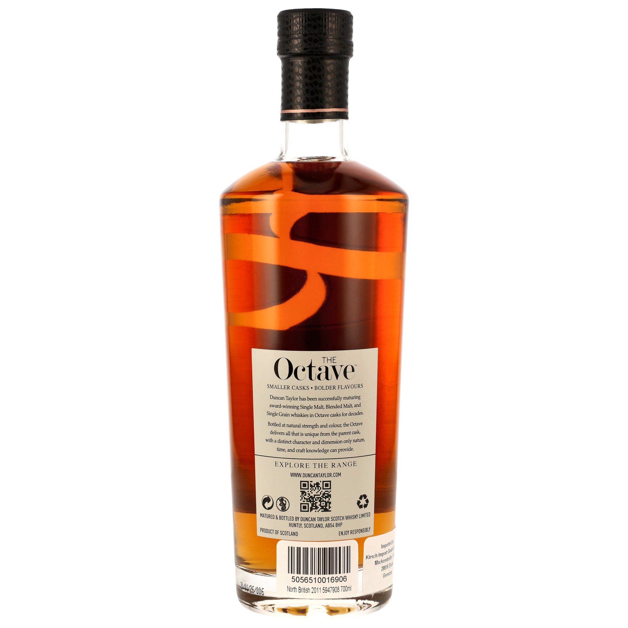 North British 2011/2026 - 14 y.o. - Single Grain Palo Cortado Sherry Cask #5947908 -The Octave (Duncan Taylor)