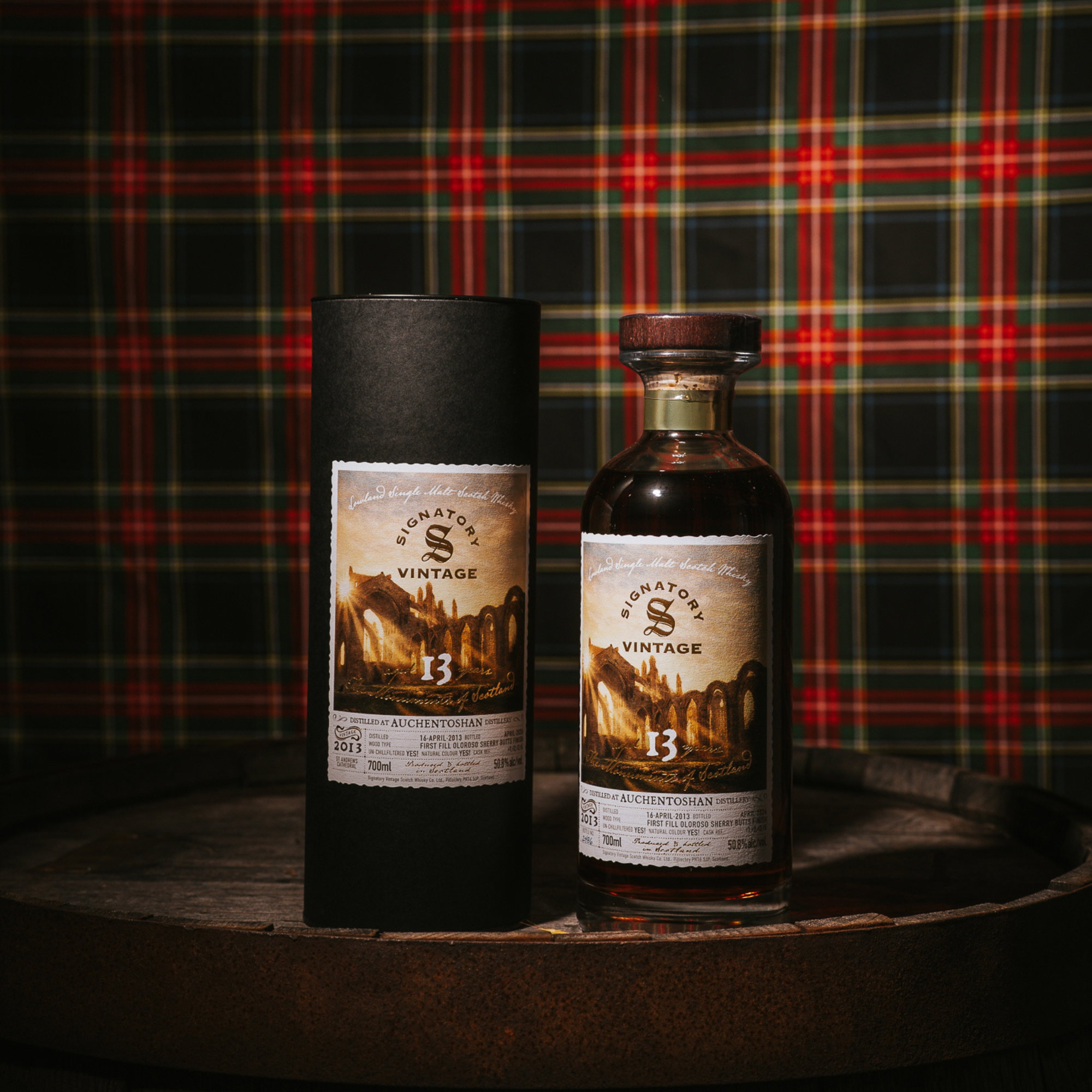 Auchentoshan 2013/2026 - 13 y.o. - 1st Fill Oloroso Sherry Butts Finish - Sig Monuments of Scotland