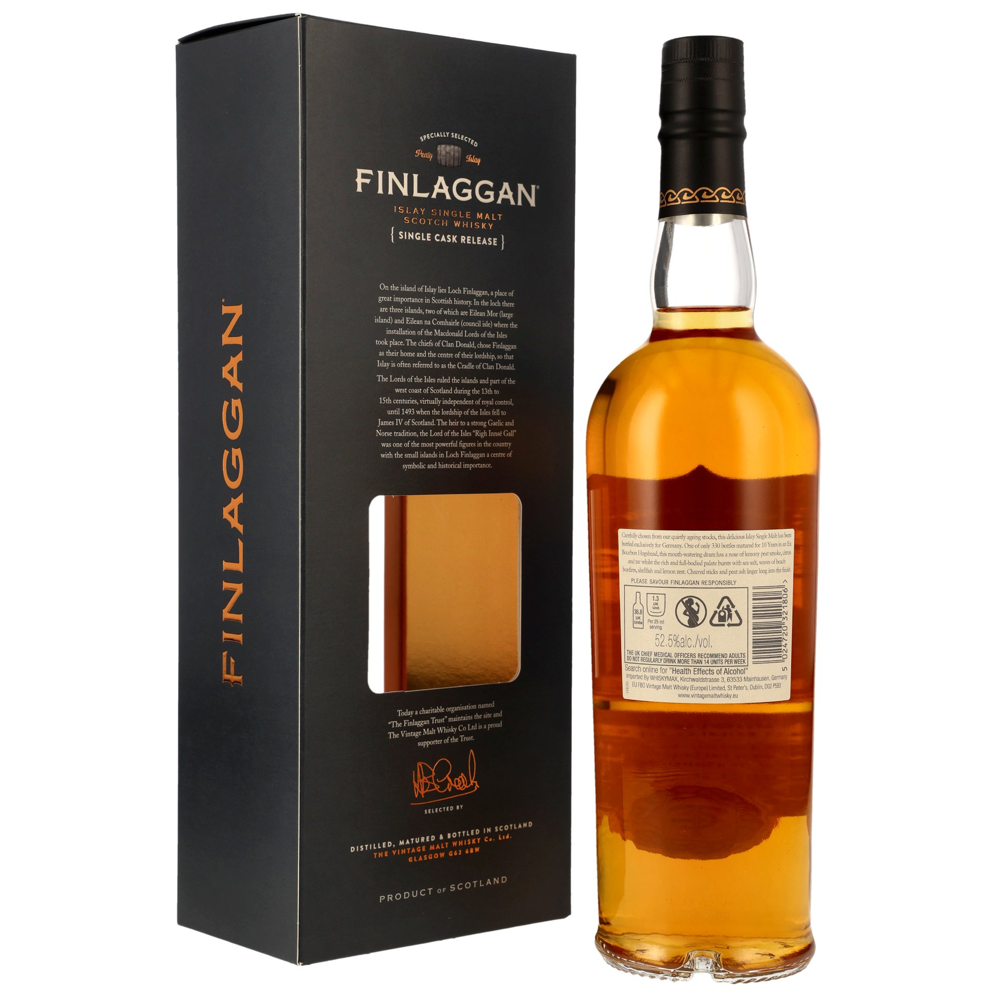 Finlaggan 10 y.o. Ex Bourbon Single Cask #318519
