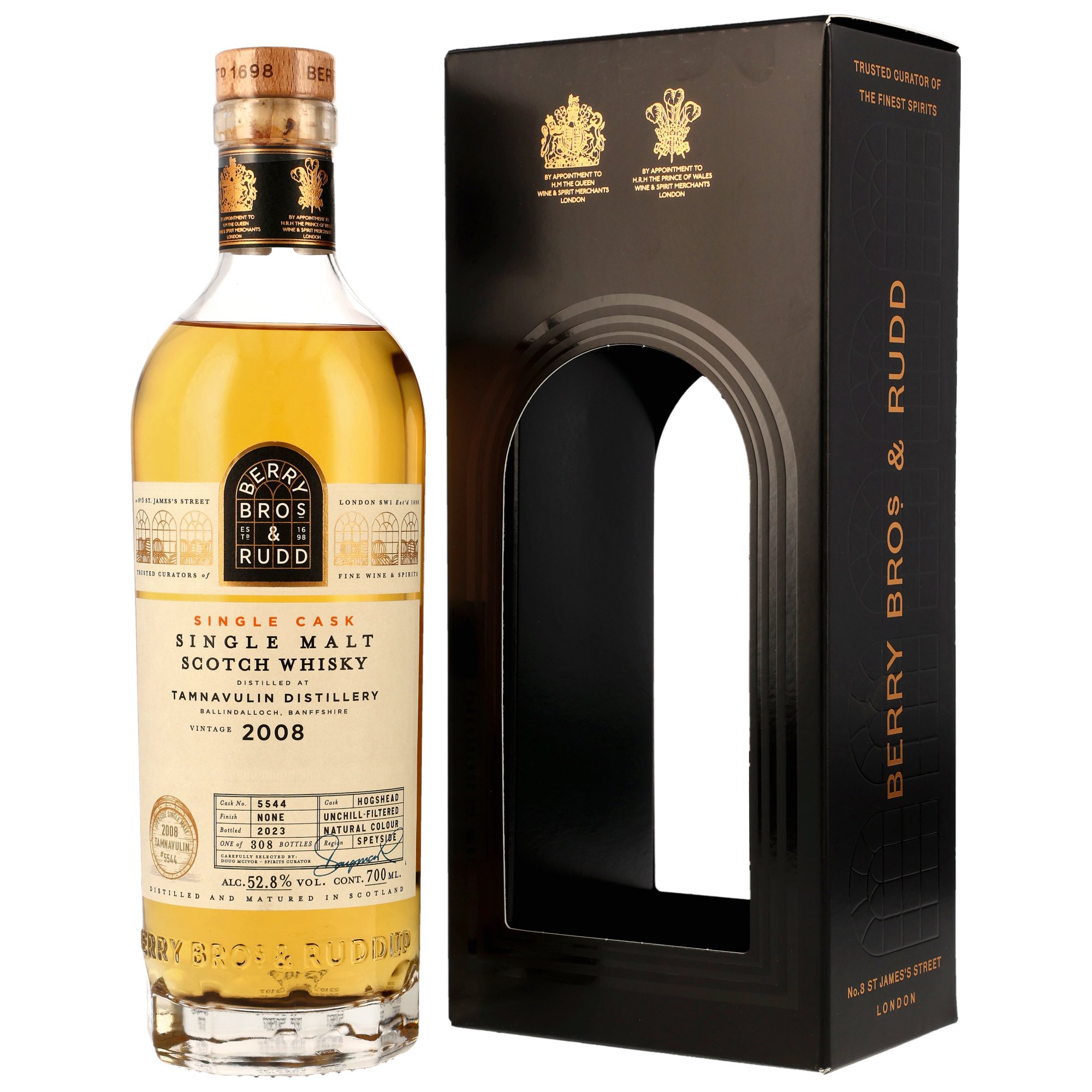 Tamnavulin 2008/2023 - #5544 (Berry Bros and Rudd)